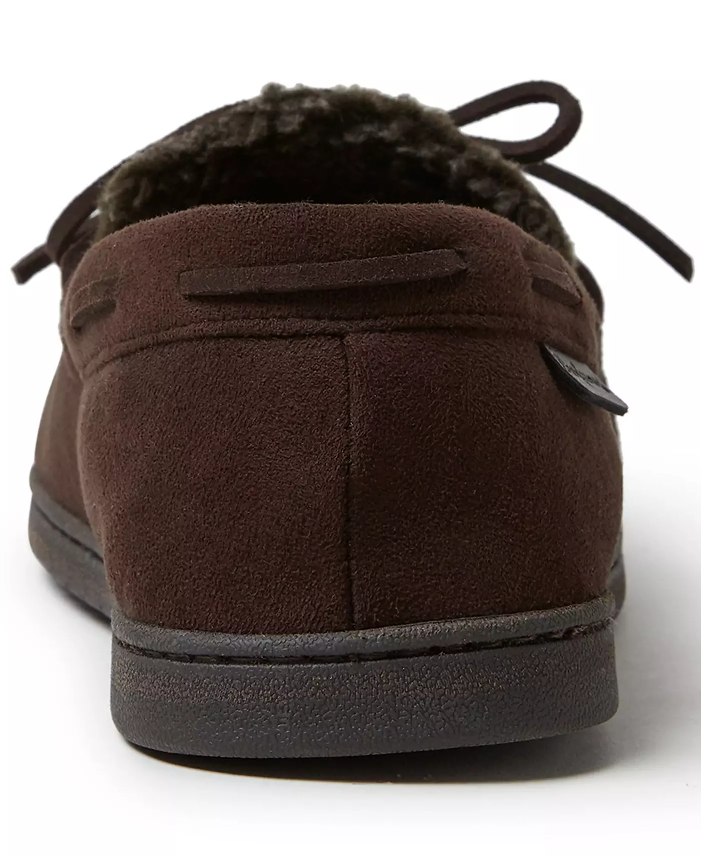 Мужские мокасины Dearfoams Toby из микрозамши, домашние тапочки
