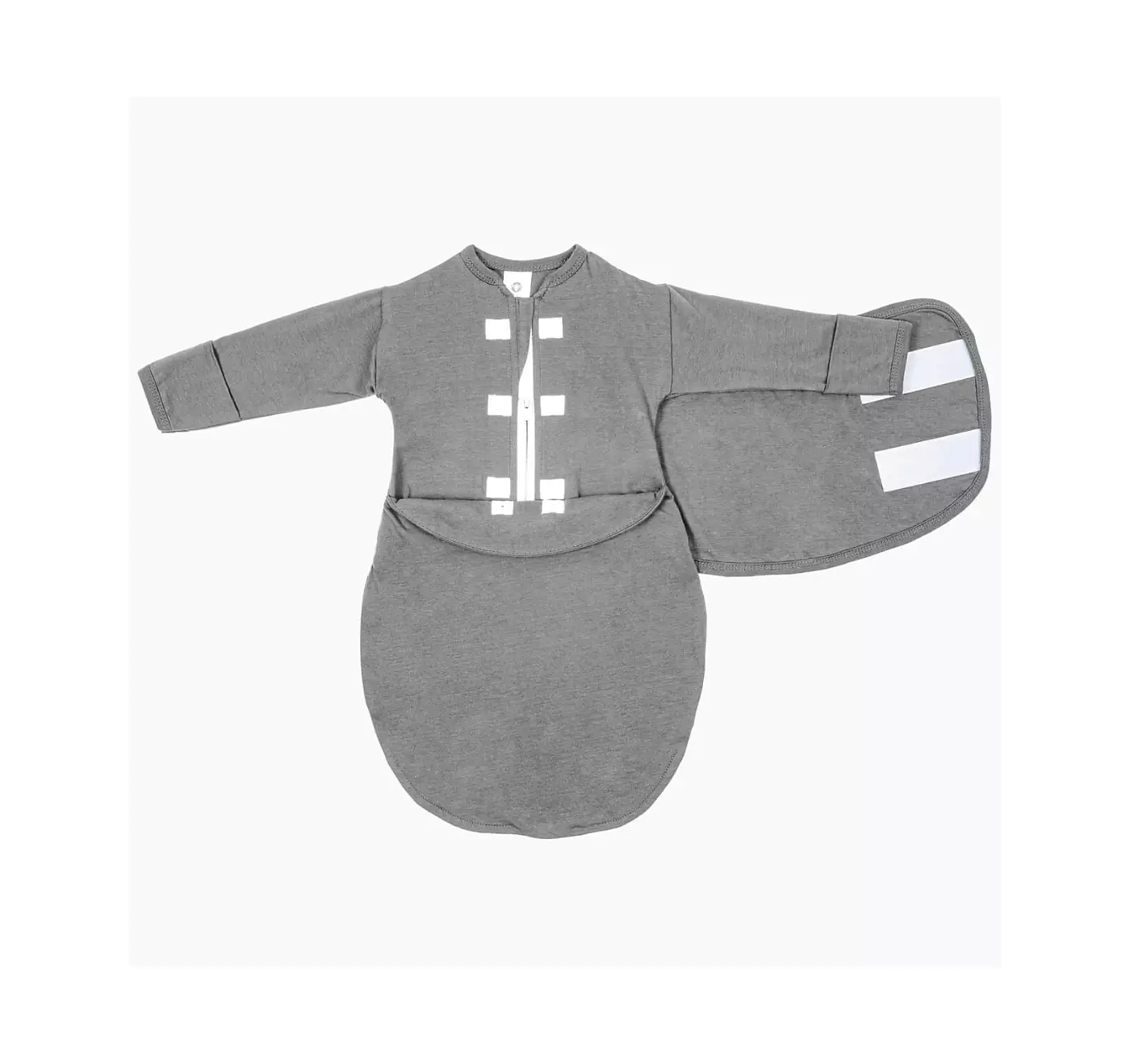 Комплект из детской шапочки и пеленального мешка с длинными рукавами