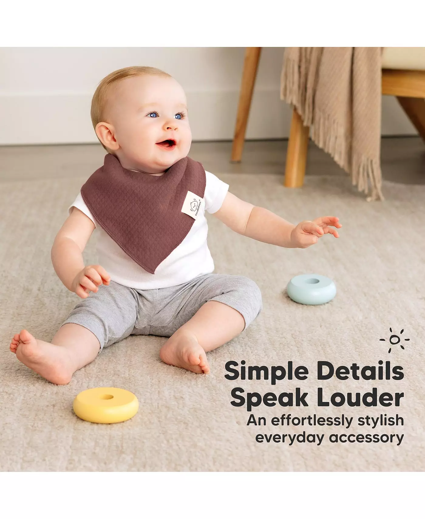 KeaBabies 8pk Quin Bandana Bibs, детские нагрудники для слюнотечения и прорезывания зубов, хлопковые слюнявчики для новорожденных девочек и мальчиков