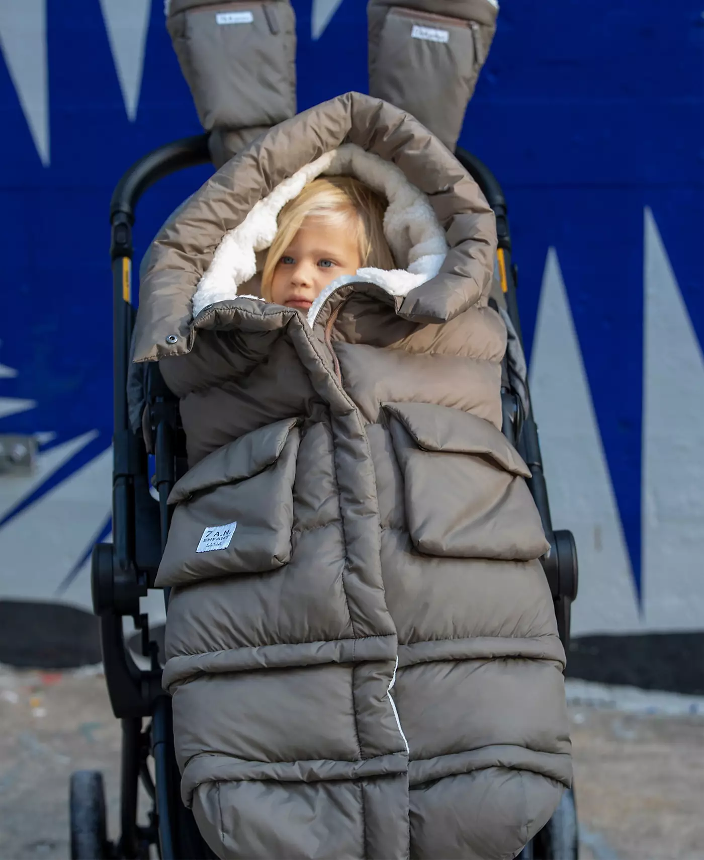 Одеяло с передними карманами 7AM Enfant Baby 212 Evolution