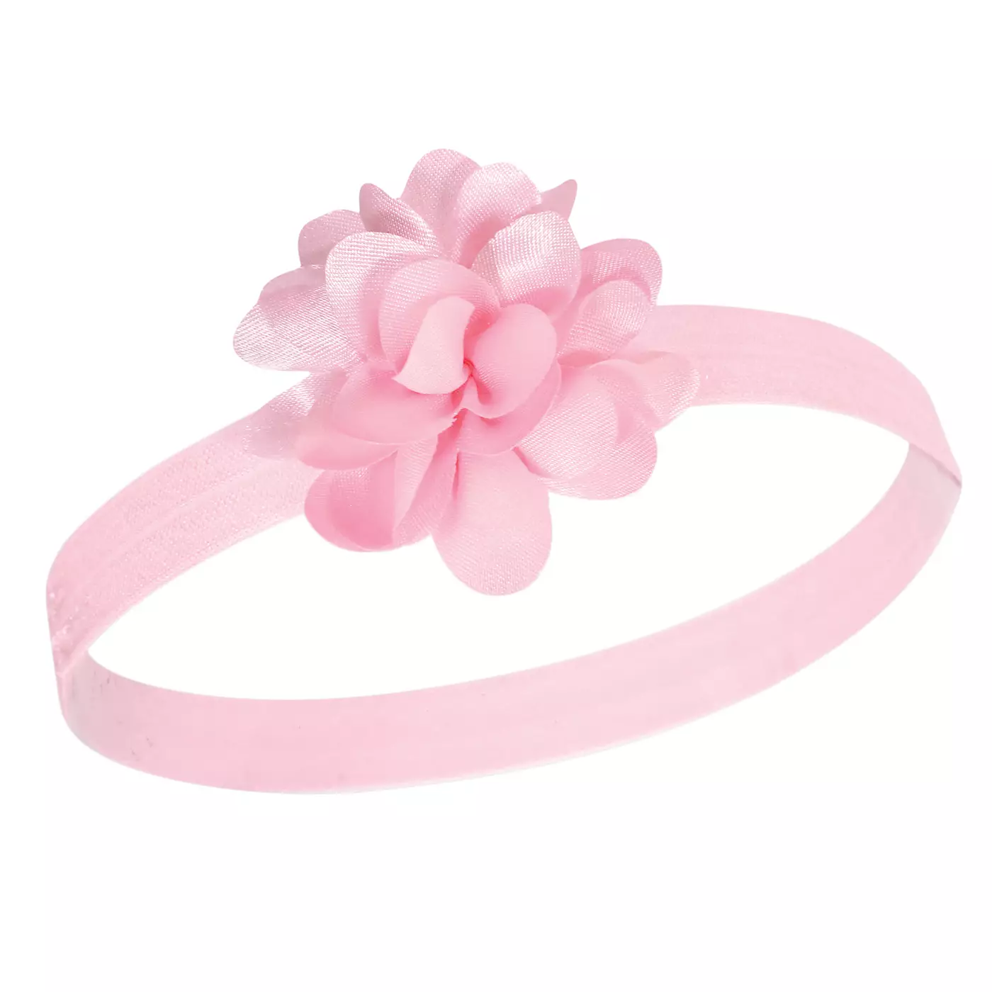 Повязки на голову Hudson Baby для девочек Hudson, 10 шт., атласные, розовые, черные, 0-24 месяца