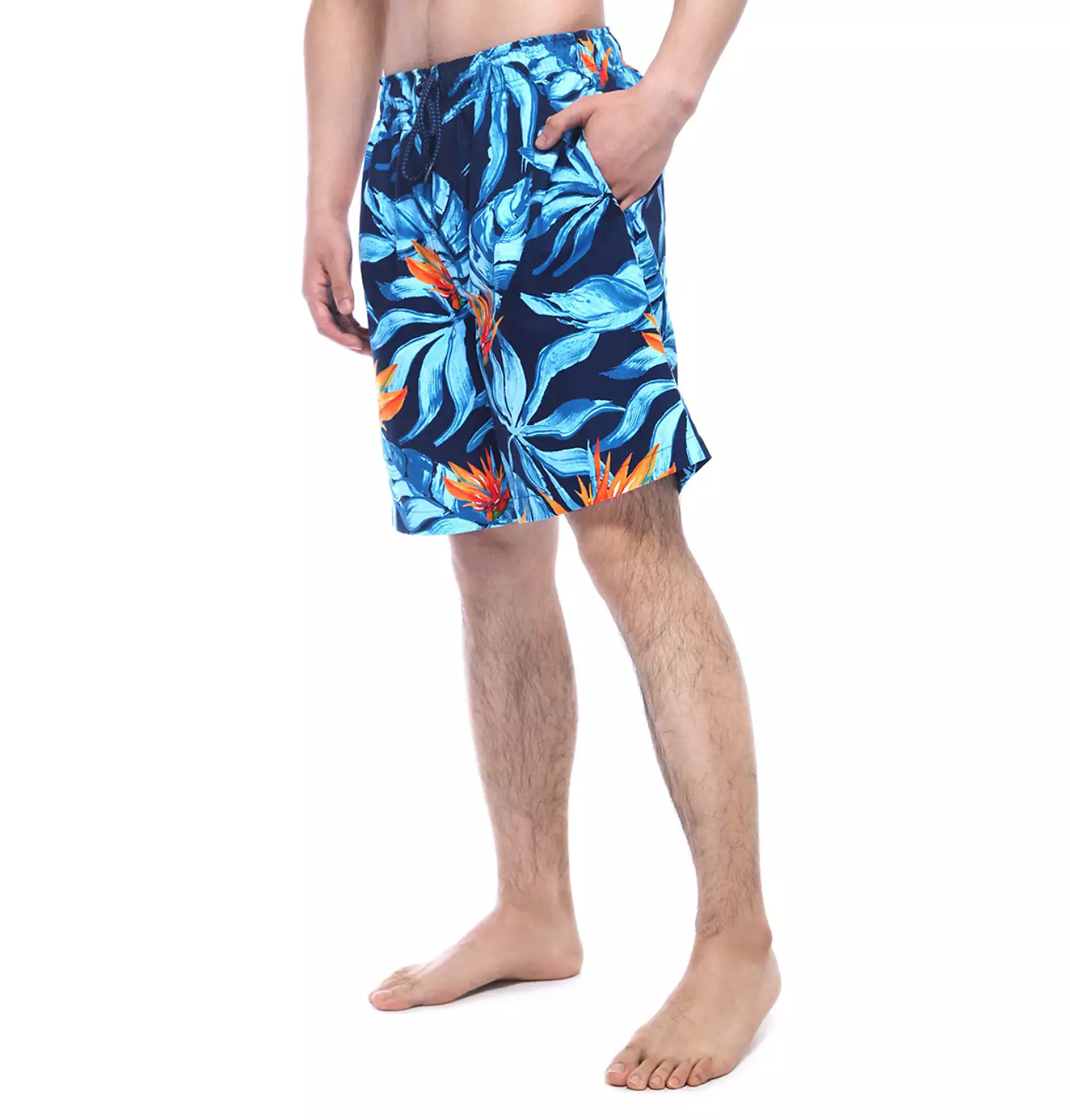 Мужские плавки Rokka&Rolla 8" с сетчатой подкладкой, до размера 2XL