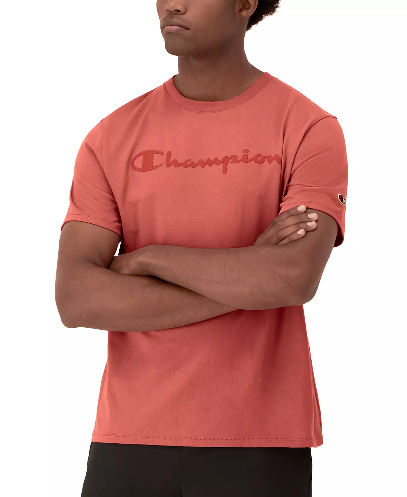 Мужская футболка Champion Classic с круглым вырезом и коротким рукавом