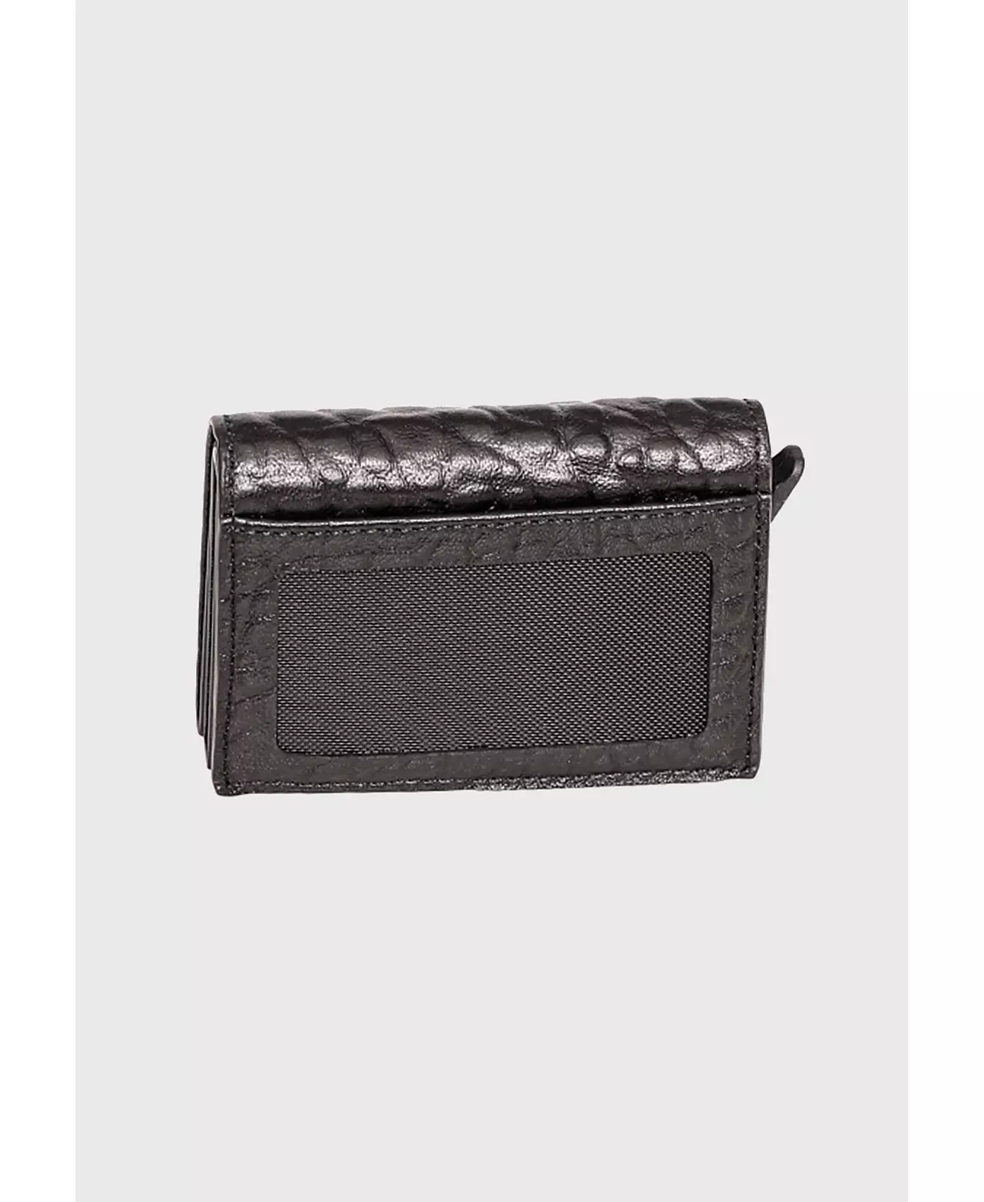 Мужская визитница Furniq UK из натуральной кожи с рисунком слона в три сложения