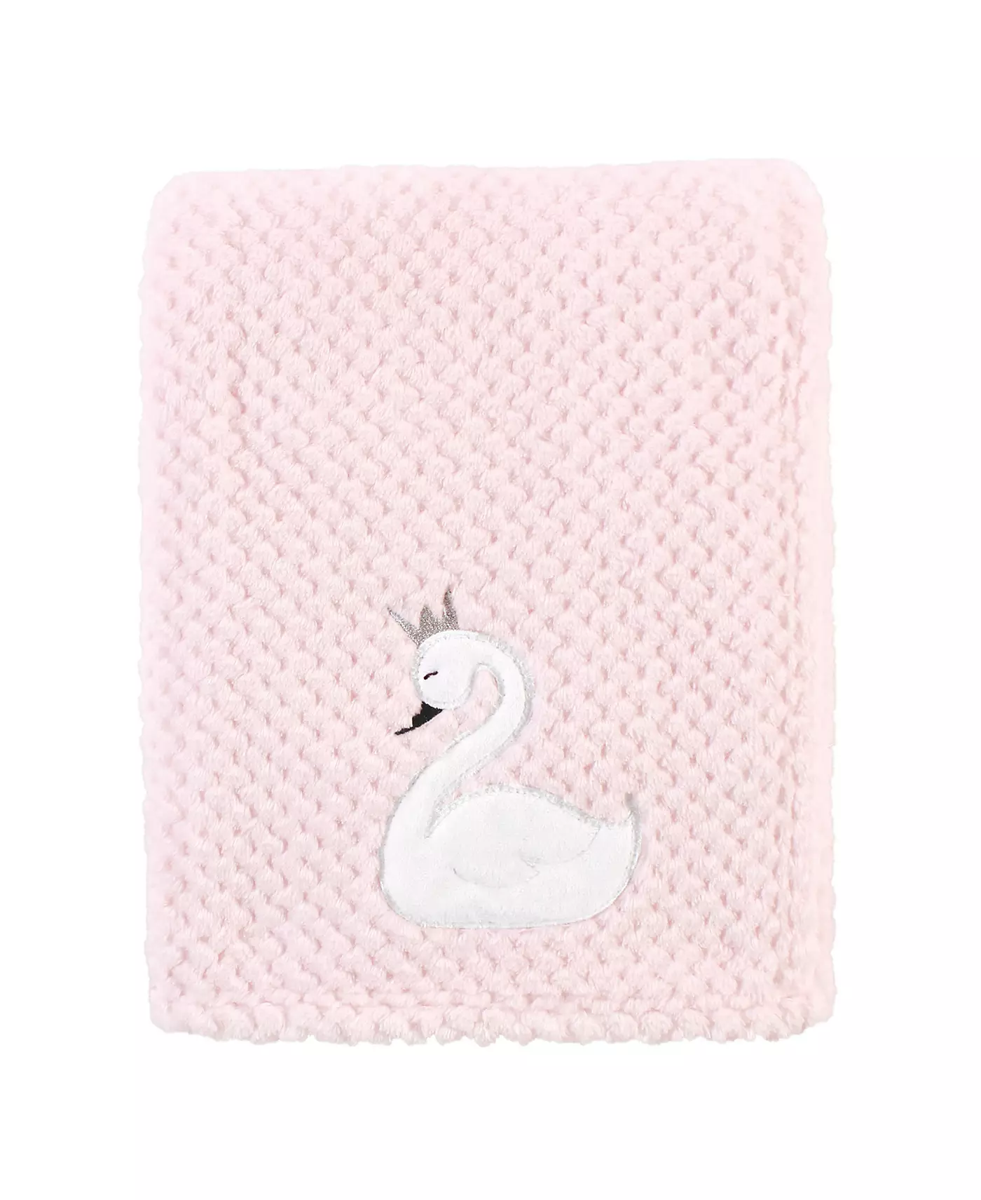 Мягкое вафельное одеяло Hudson Baby для девочек, розовый единорог, один размер