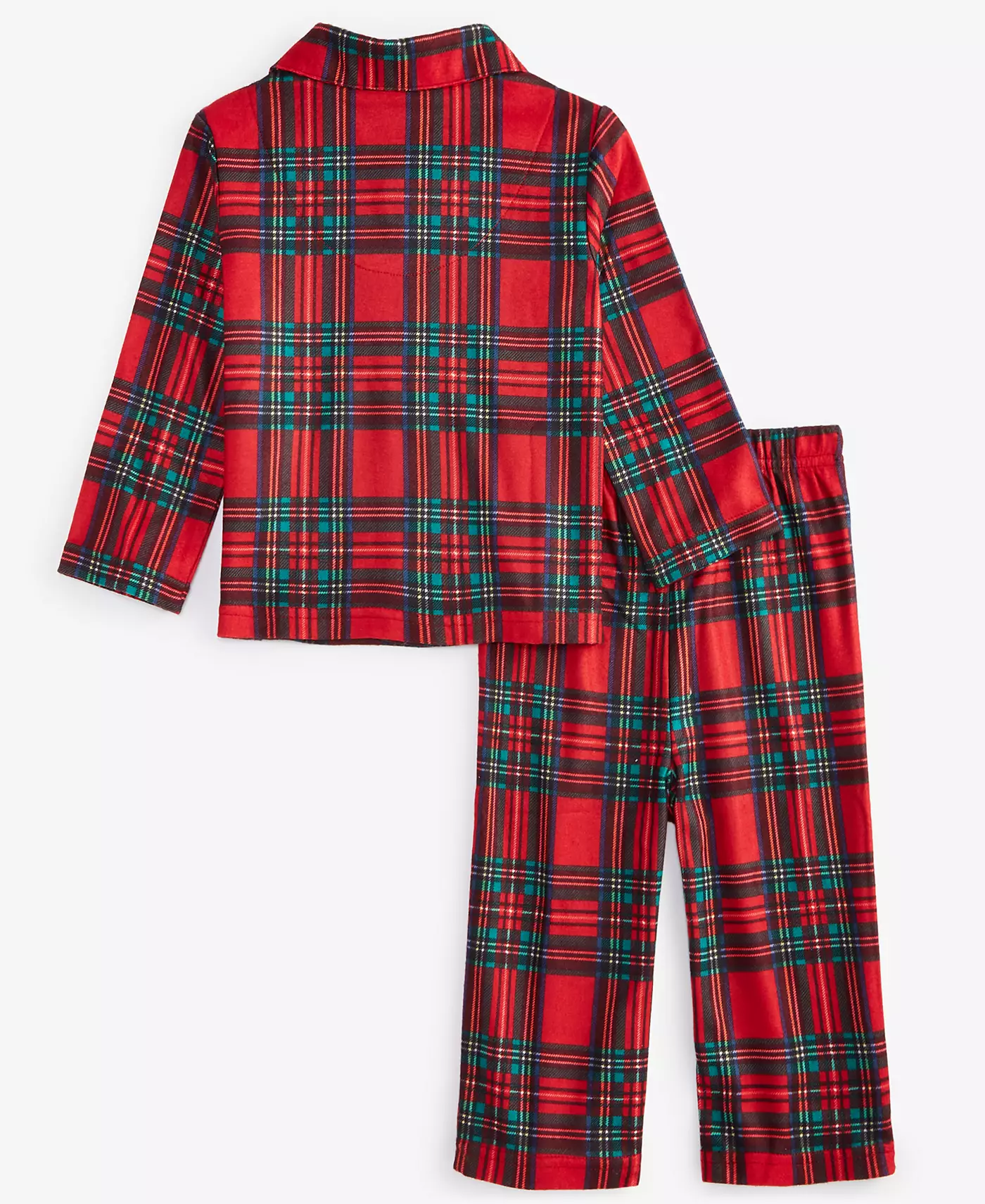Комплект пижам для всей семьи Holiday Lane Toddler Brinkley Plaid Notch Collar, созданный для Macy's