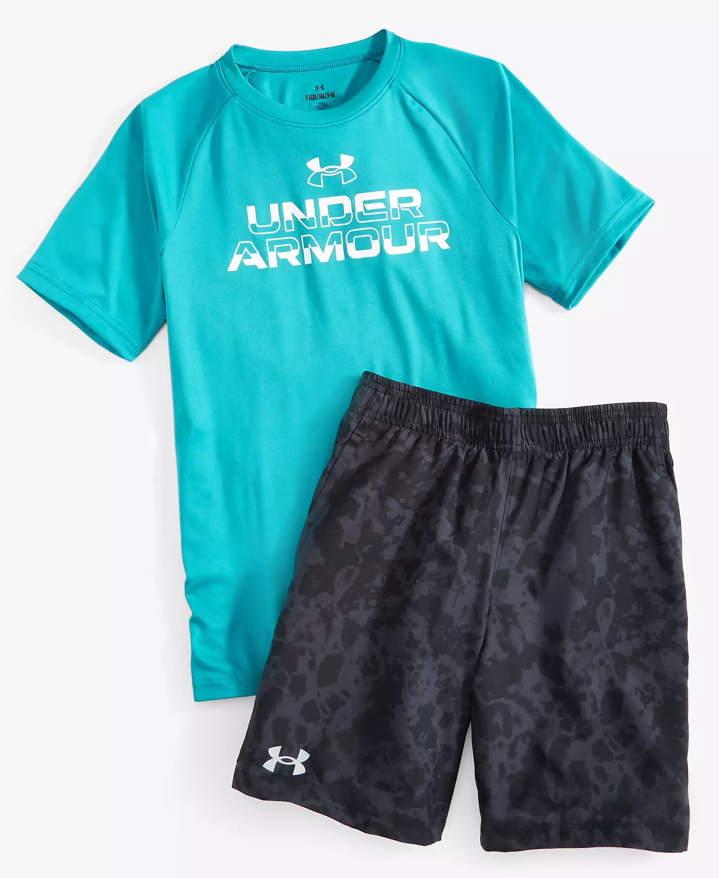 Футболка и тканые шорты Under Armour Big Boys