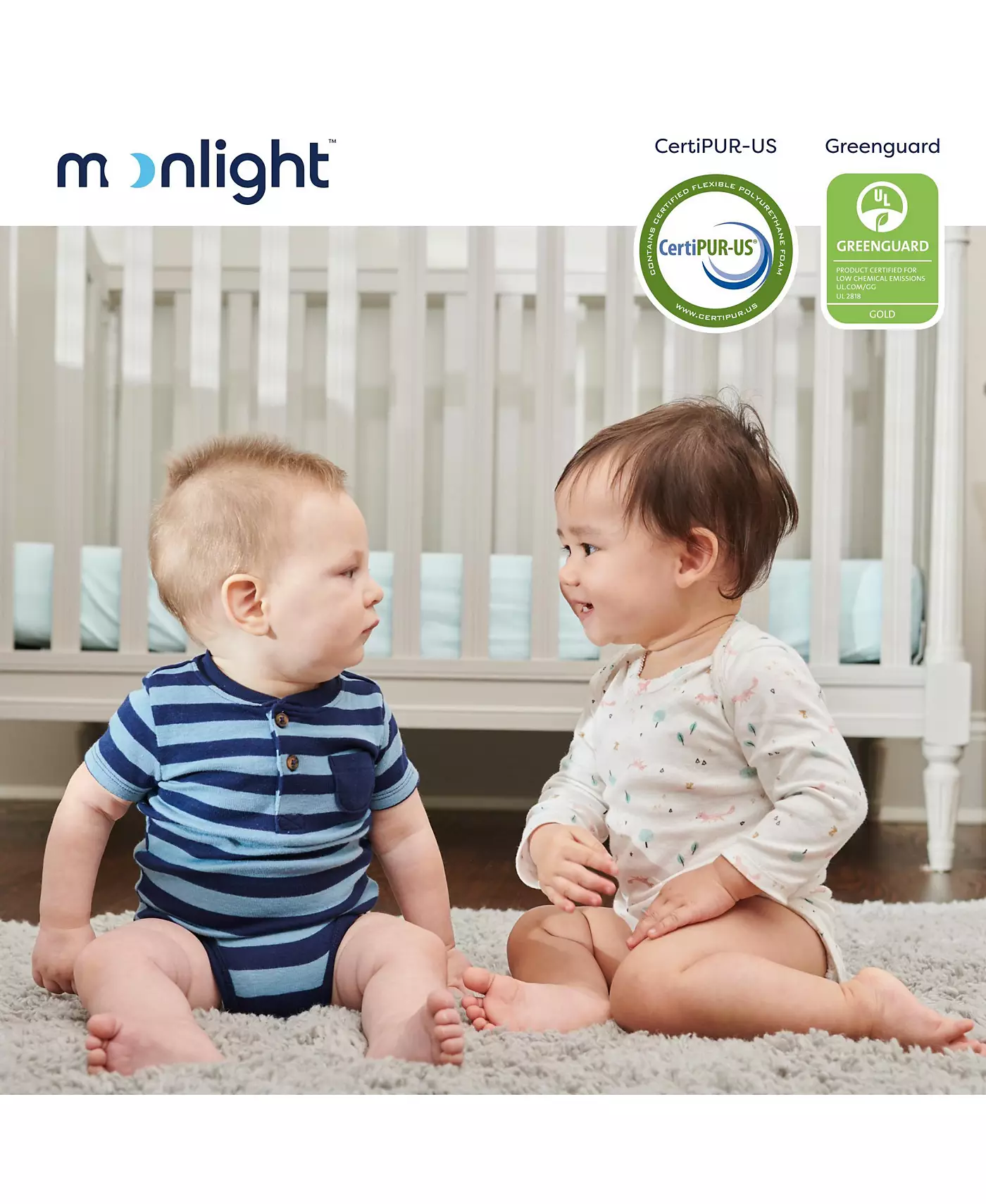 Матрас для детской кроватки Moonlight Slumber Luxury Dreamer