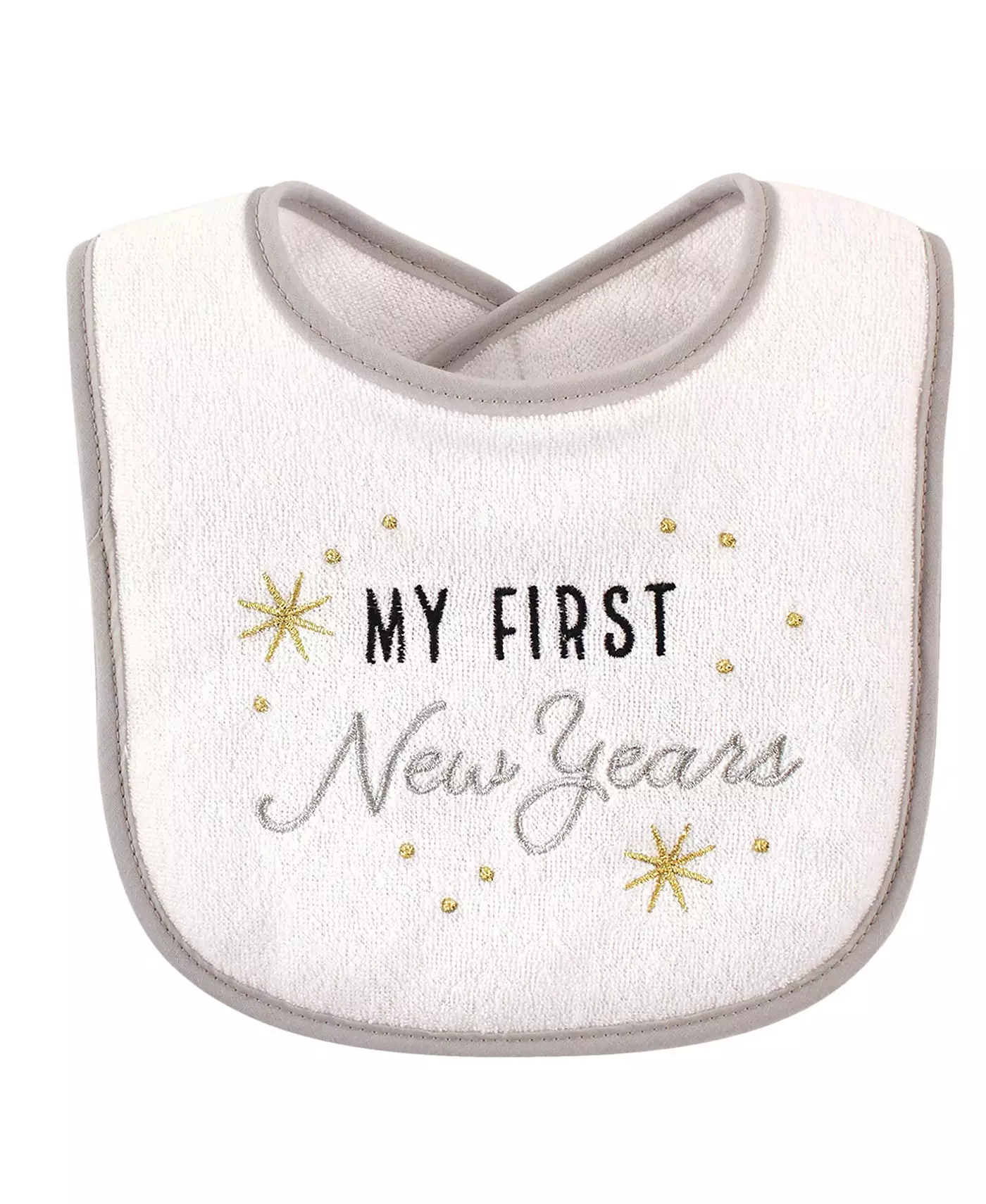 Hudson Baby, детские слюнявчики унисекс из хлопчатобумажной махровой ткани с волокнистым наполнителем, 10 шт., праздничный день рождения, один размер