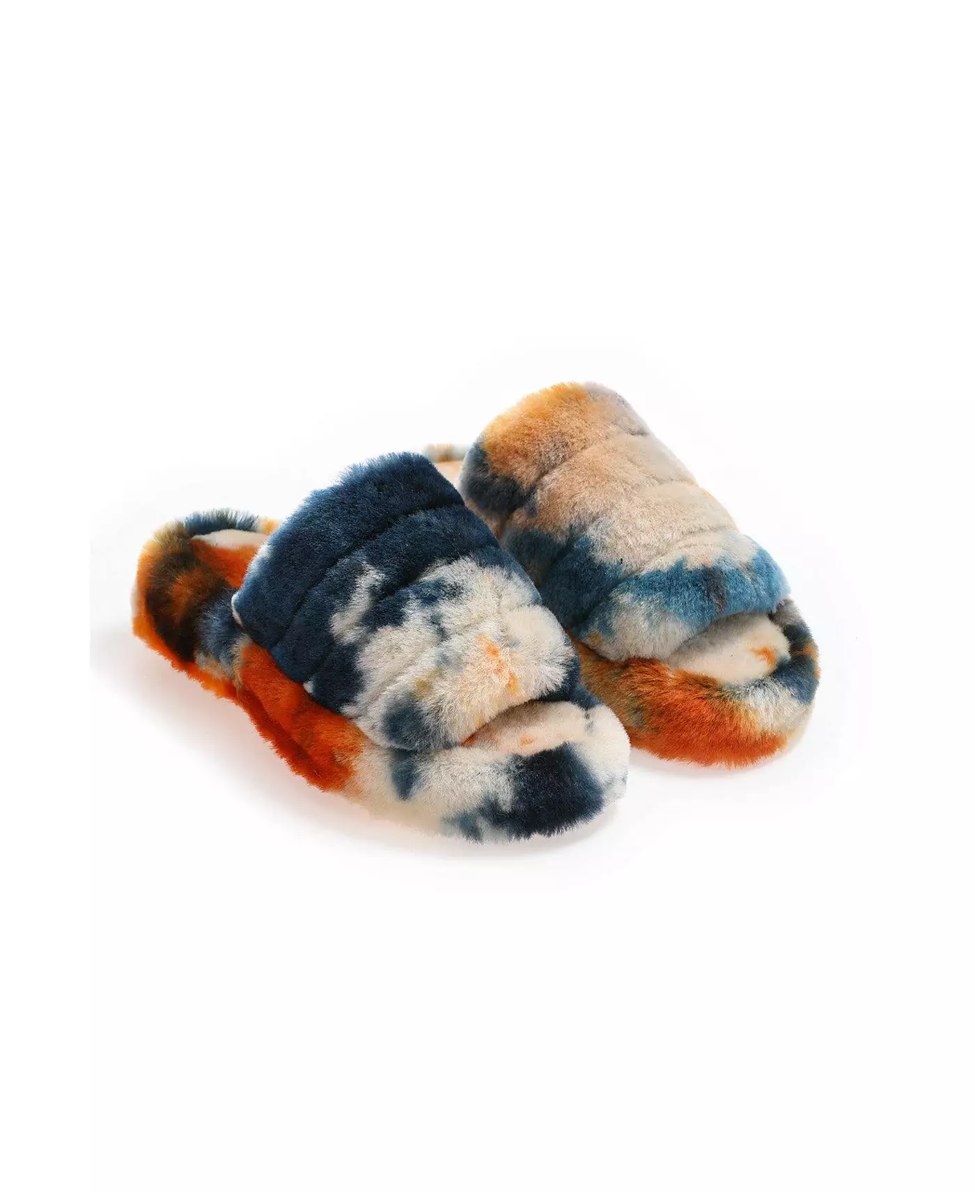 Женские тапочки Furniq UK из овчины, шерсть