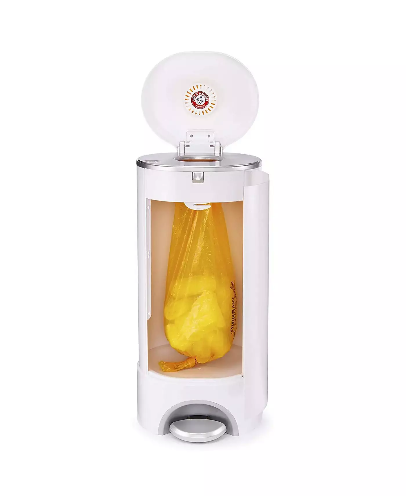 Ведро для подгузников Munchkin Baby Step с приводом от Arm & Hammer, белое