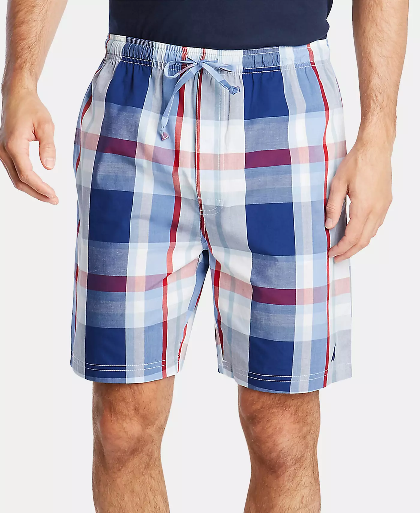 Мужские пижамные шорты Nautica Cotton Plaid