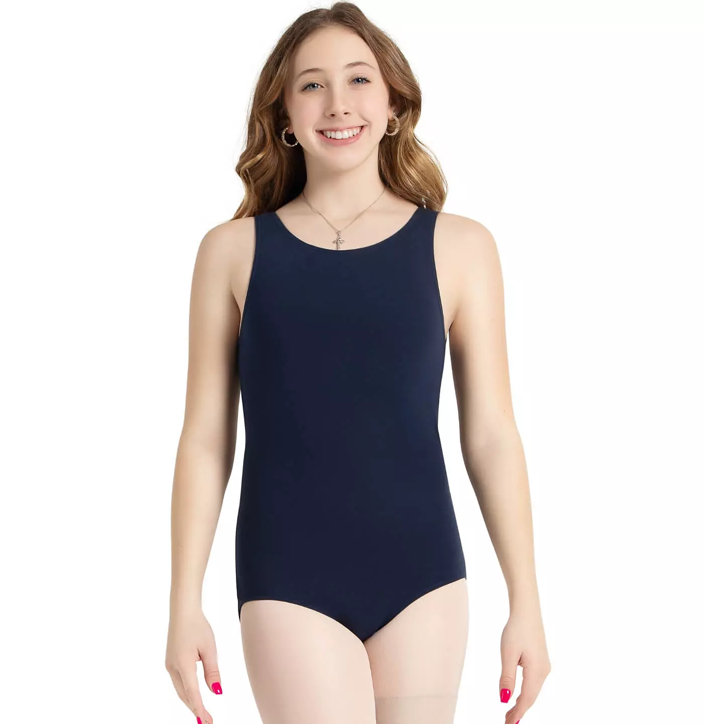 Купальник-майка Capezio с высоким воротом