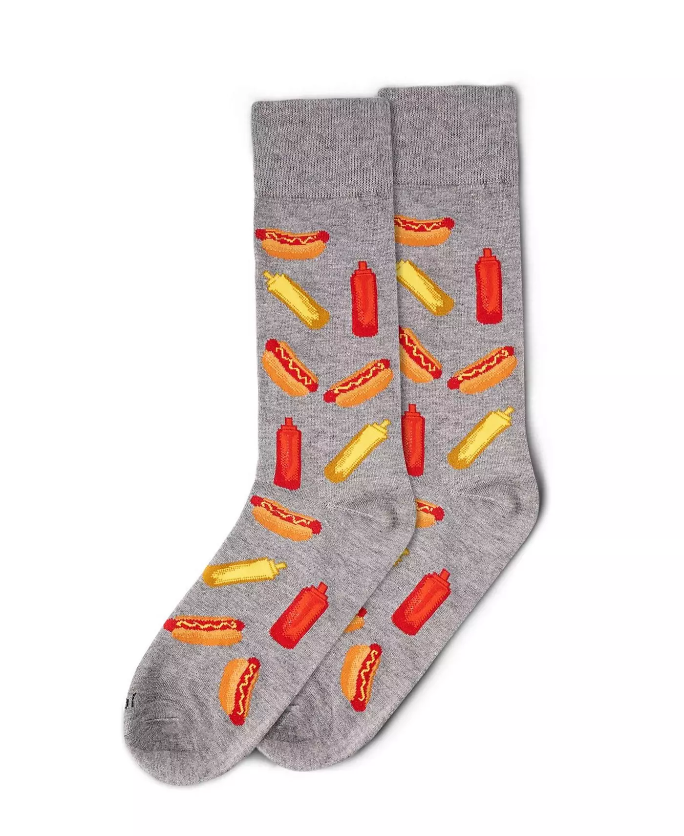 Носки мужские MeMoi Tasty Hot Dogs Novelty Crew