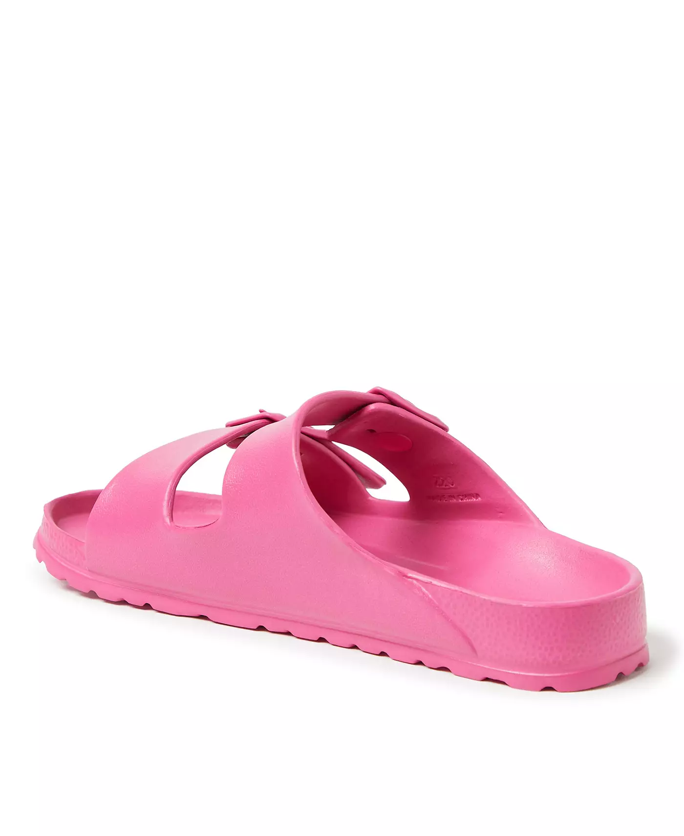 Женские сандалии Dearfoams EcoCozy из экологически чистого материала с двойной пряжкой