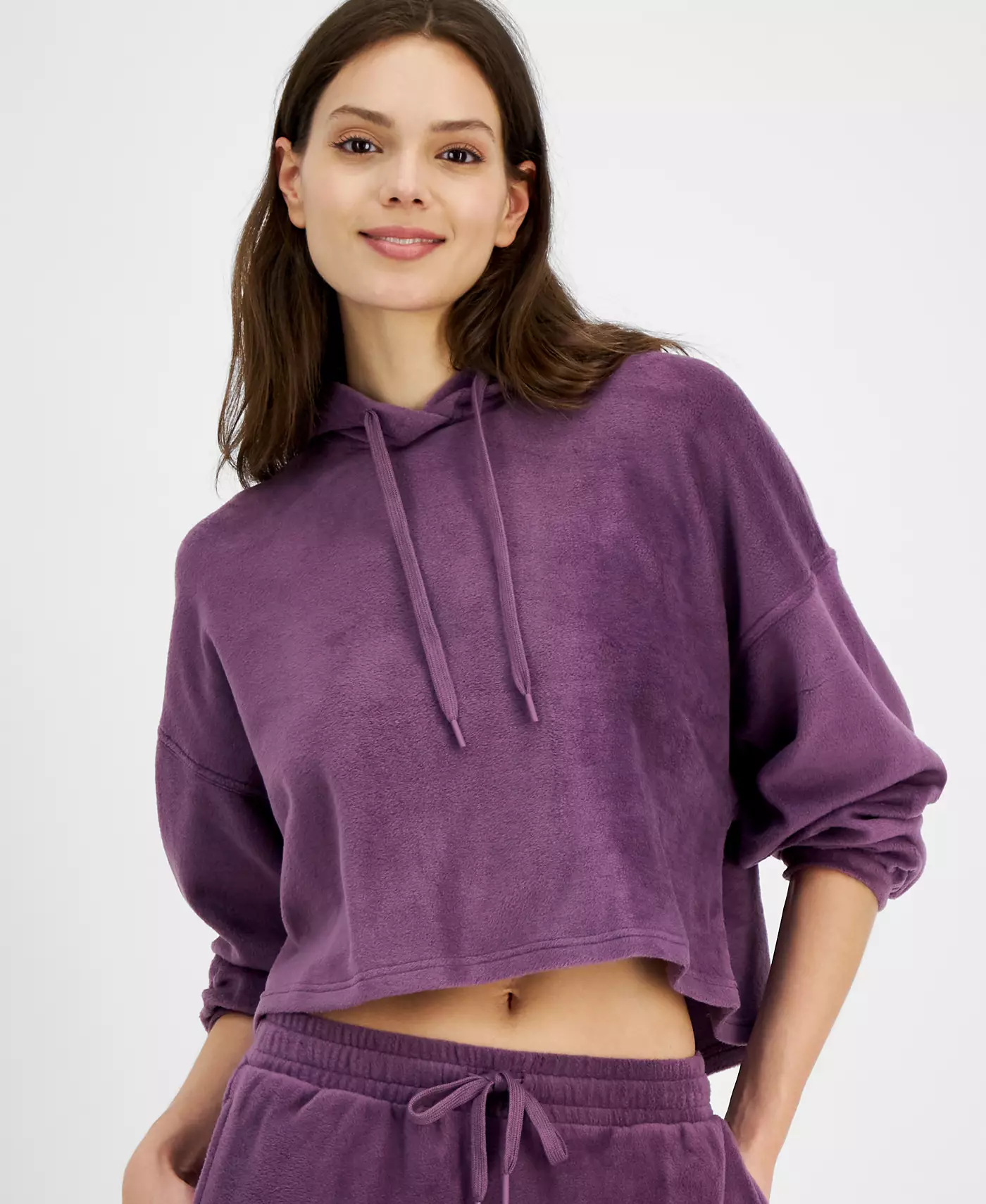 Укороченная флисовая толстовка Hippie Rose Juniors' Dream