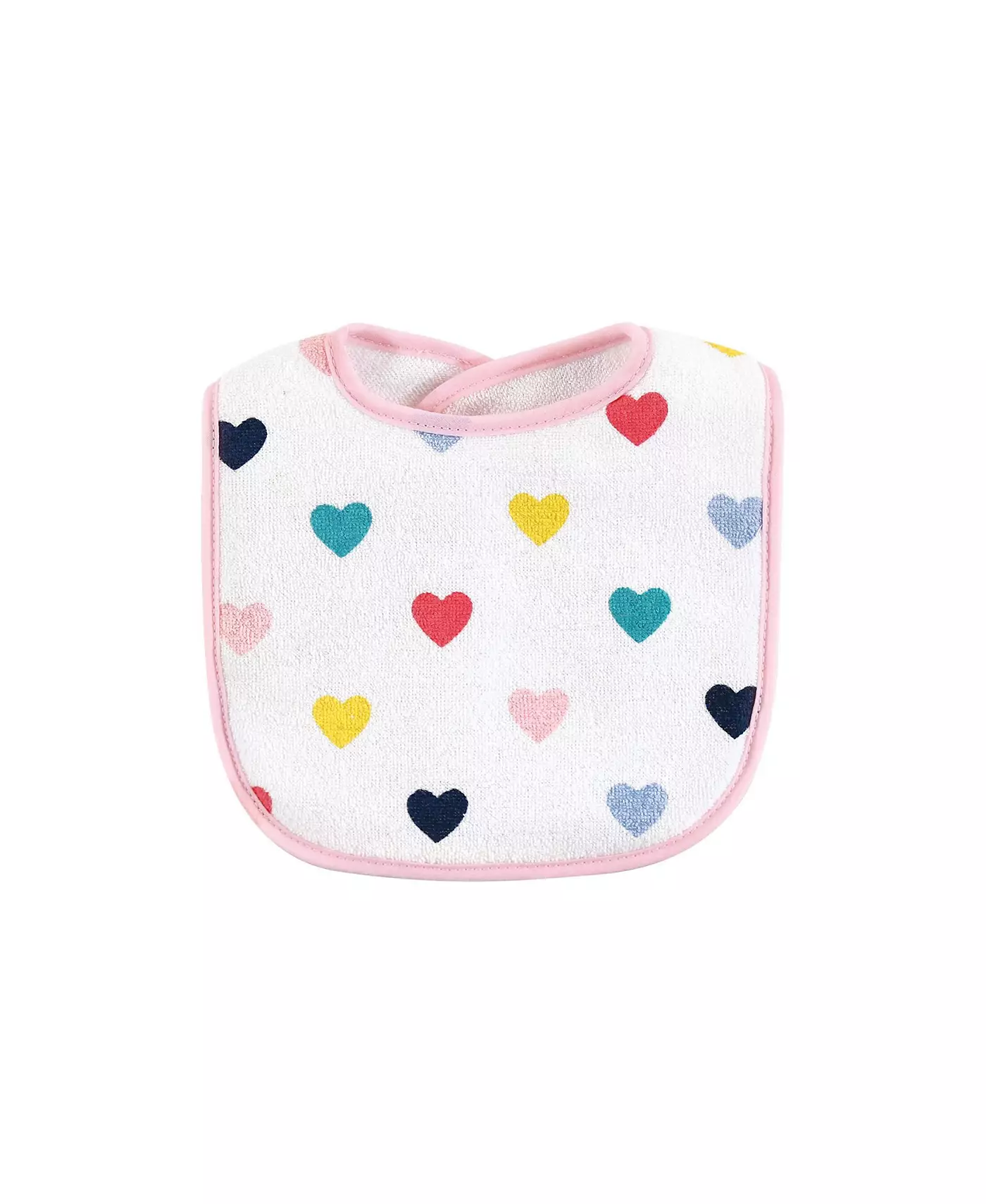 Комплект нагрудника и срыгивателя для девочек Hudson Baby из хлопковой махровой ткани, яркий, для мамы и папы, один размер