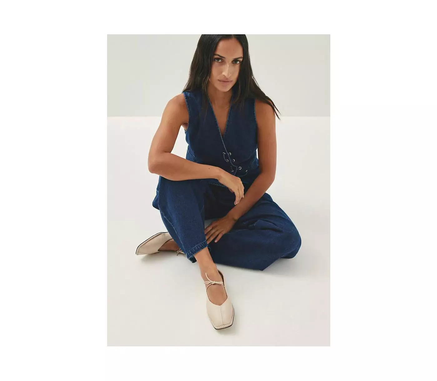 Женские кожаные балетки ALOHAS Sway