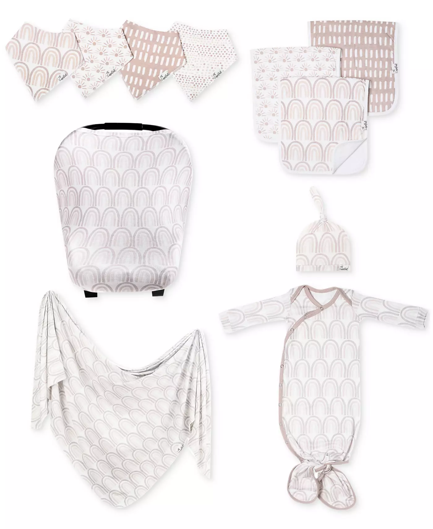 Детские принадлежности и аксессуары Copper Pearl Baby Bliss с принтом