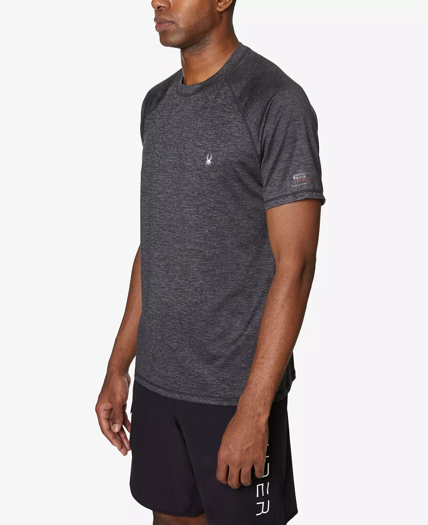 Мужская футболка Spyder Standard с короткими рукавами Rashguard