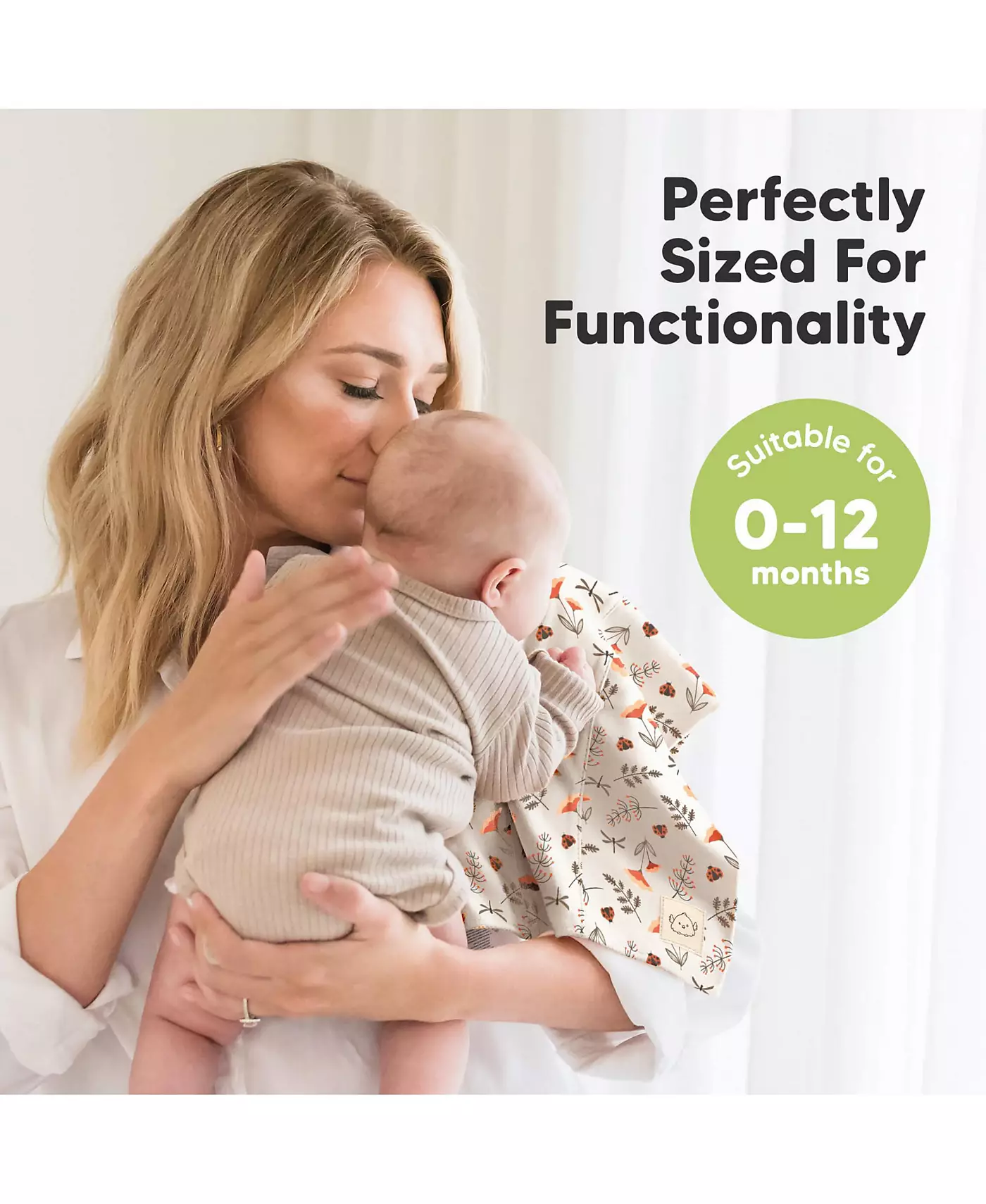 KeaBabies Kids 6pk Shea Burp Cloths Girls, срыгивающие салфетки для младенцев, новорожденных