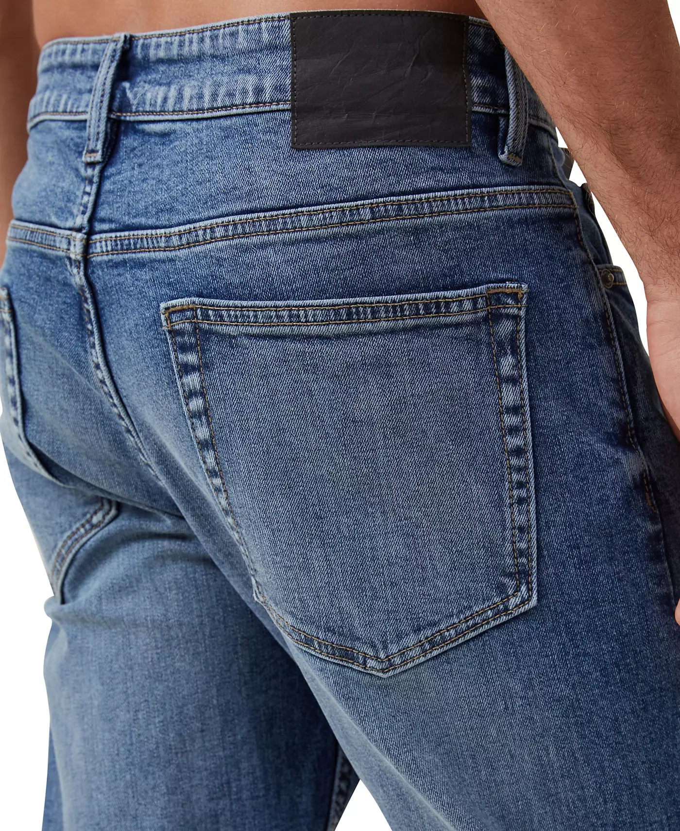 Мужские узкие зауженные джинсы COTTON ON