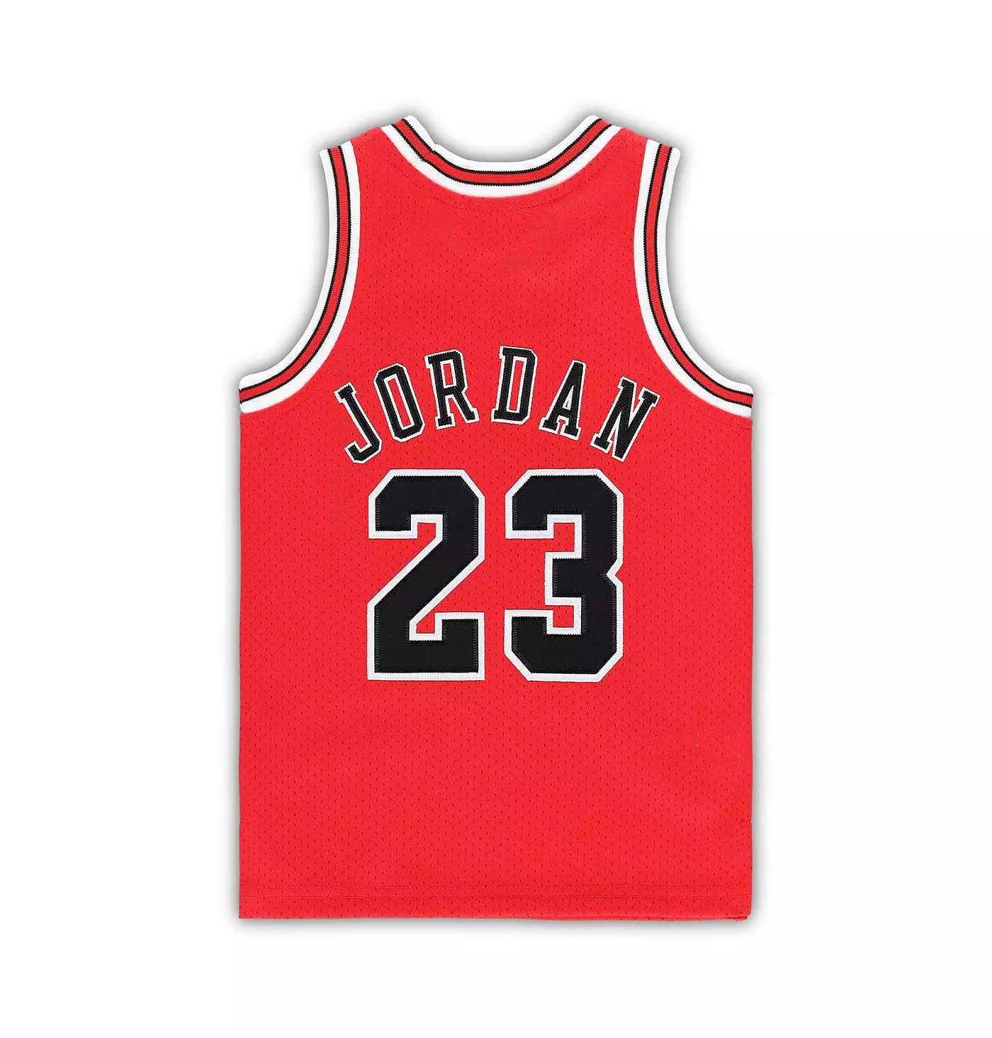 Mitchell & Ness для мальчиков и девочек Майкл Джордан Красный Chicago Bulls 1997/98 Hardwood Classics подлинная майка