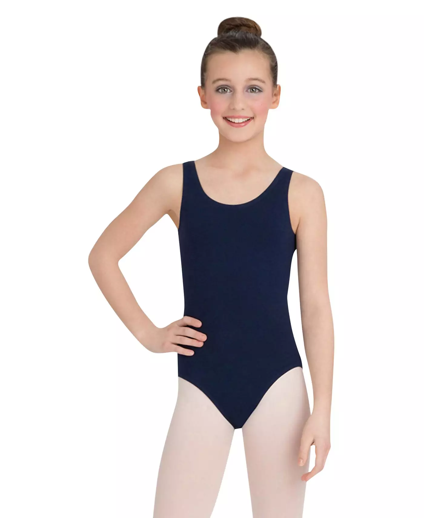 Купальник-майка с высоким воротом для девочек Capezio