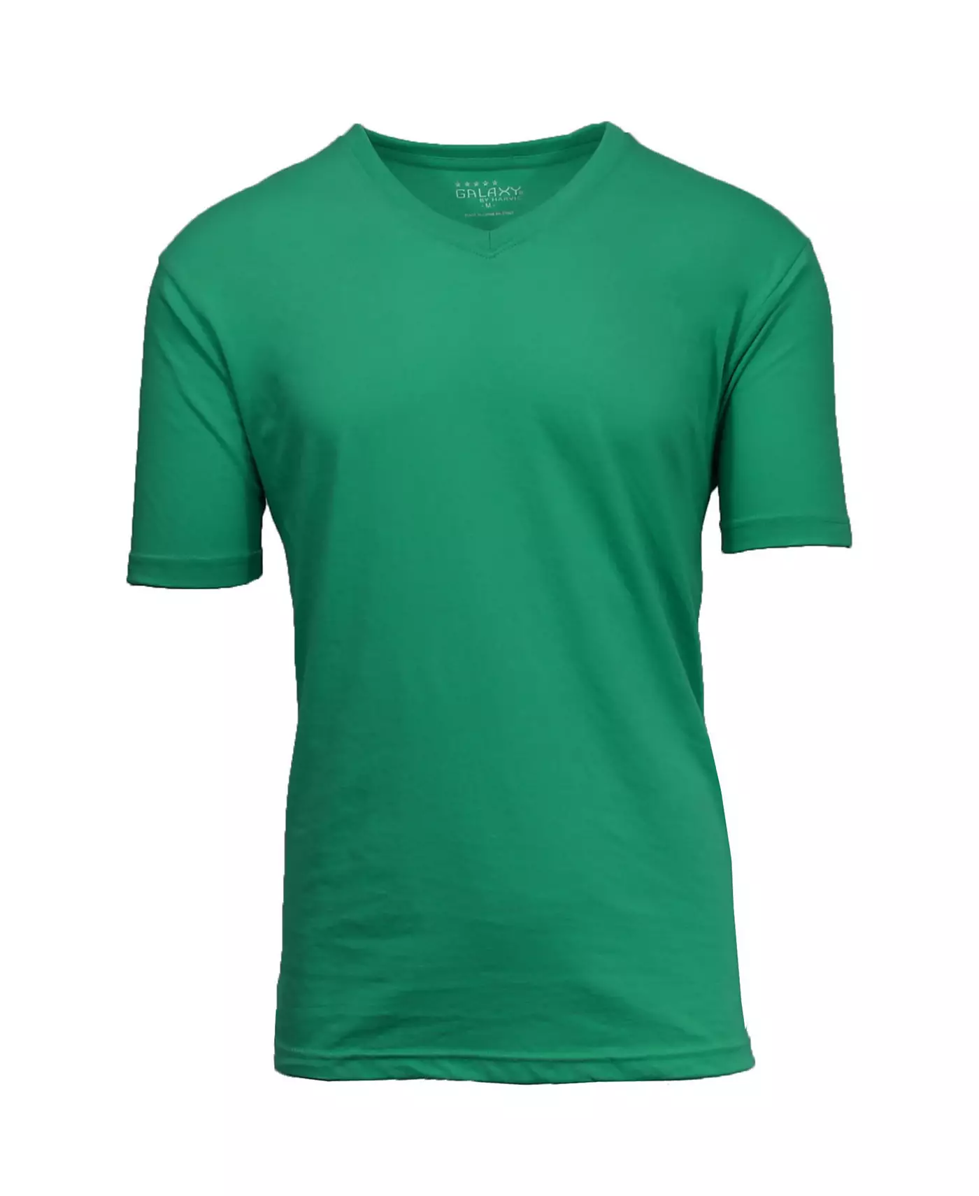 Мужская футболка Galaxy By Harvic с коротким рукавом и V-образным вырезом