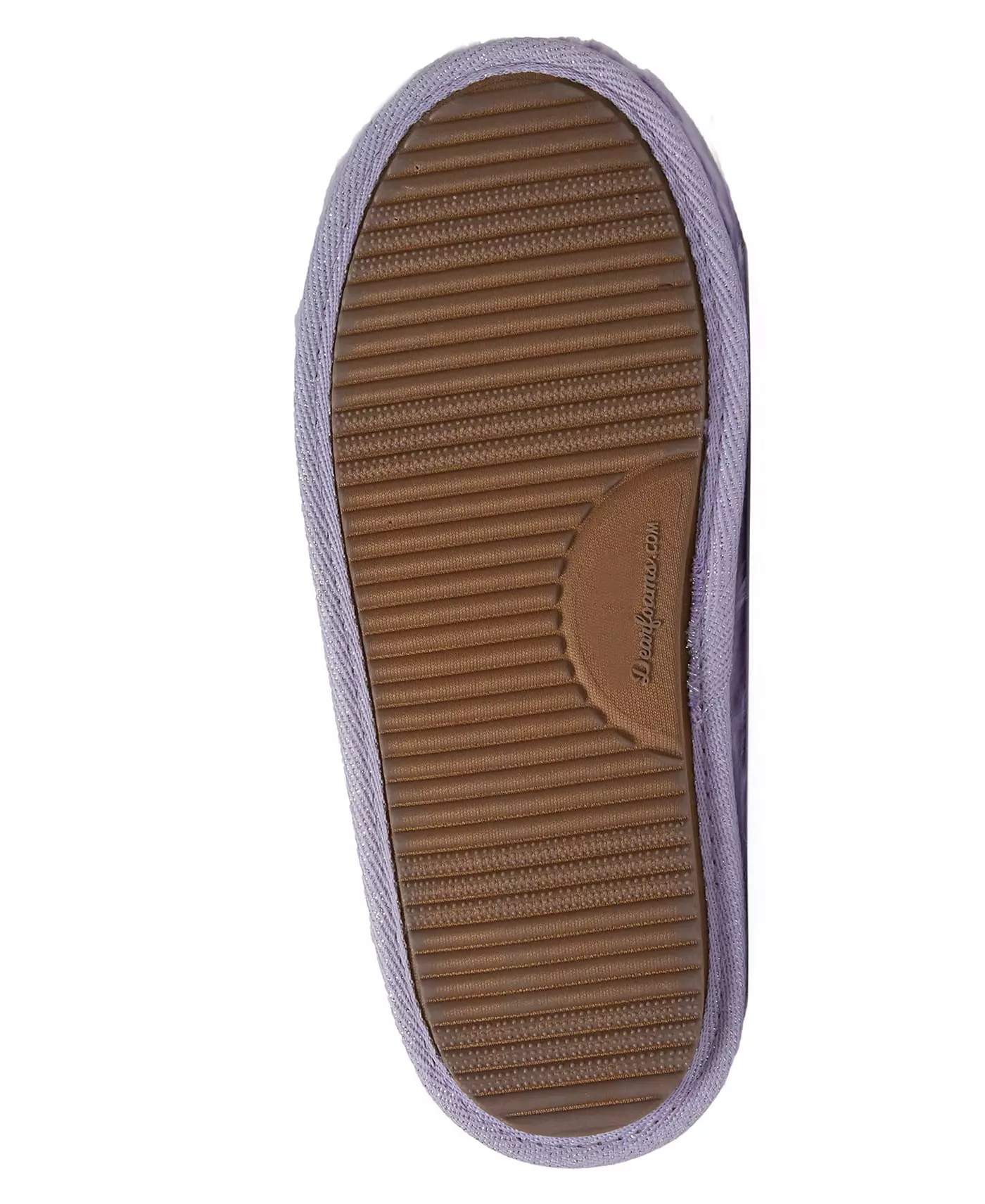 Женские тапочки Dearfoams Bailey Holiday с искусственным мехом и потертостями