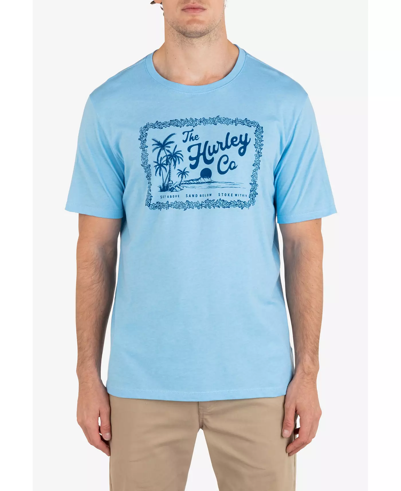 Мужская футболка Hurley Everyday Ukelele с коротким рукавом