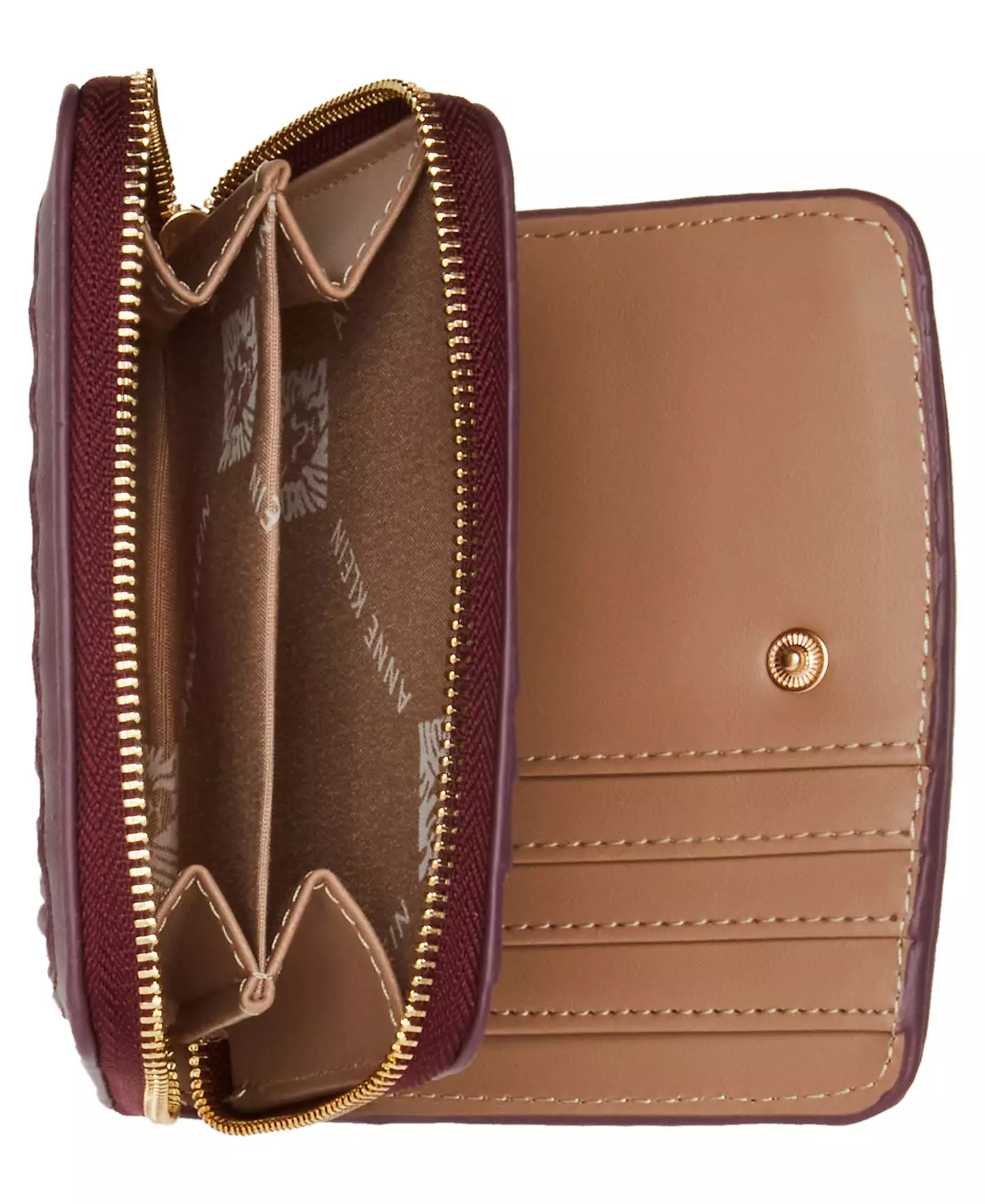 Anne Klein Annie Klein стеганый кошелек с застежкой-молнией