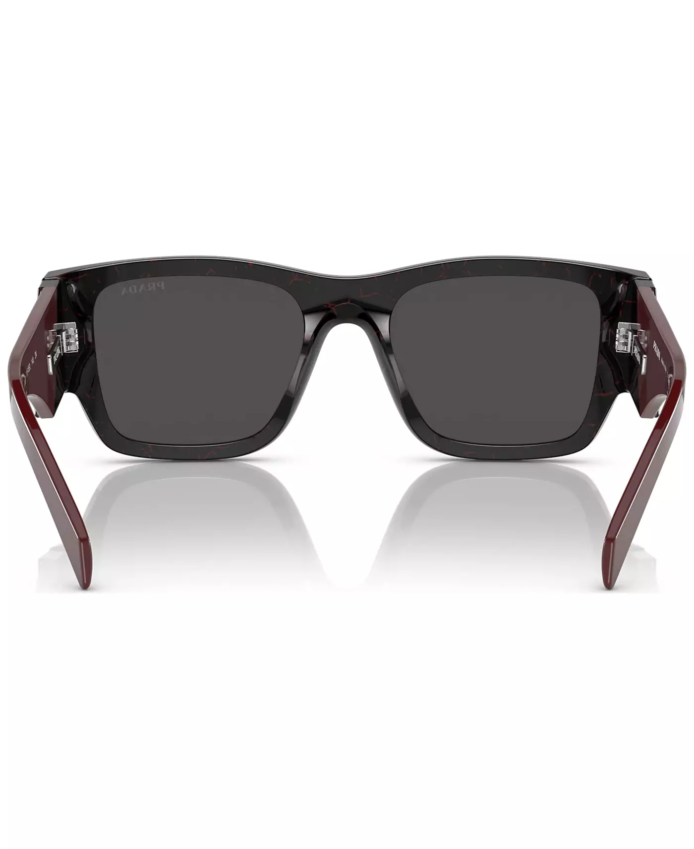 Мужские солнцезащитные очки PRADA Symbole прямоугольной формы, PR 10ZS