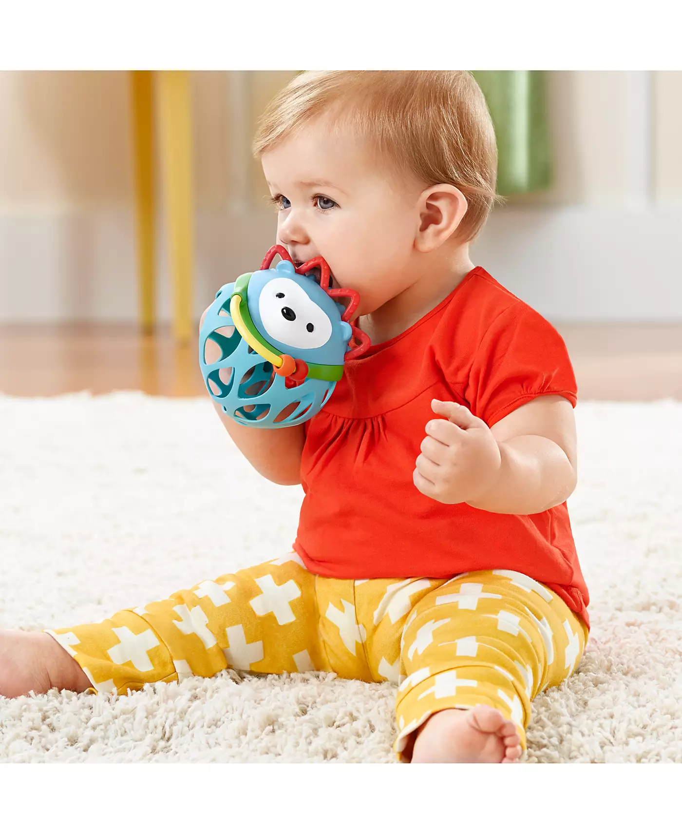 Skip Hop E&M Roll-Around Rattle Hedgehog