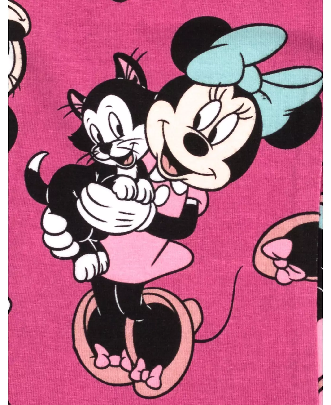 Комплект одежды из флиса с изображением Минни Маус и расклешенных леггинсов для девочек с Микки Маусом