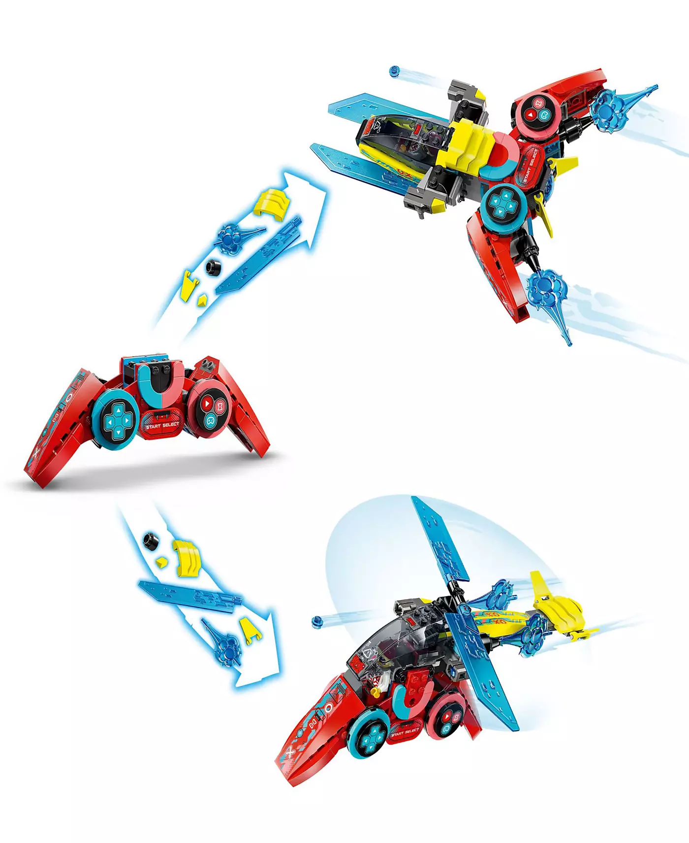 Игровой контроллер LEGO® DREAMZzz Cooper's Jet Building Toy 71489, 266 деталей