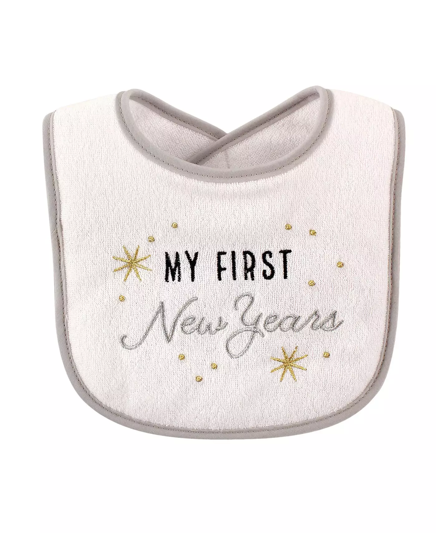 Праздничные нагрудники Hudson Baby, 10 шт. в упаковке, 10 праздничных нарядов, один размер