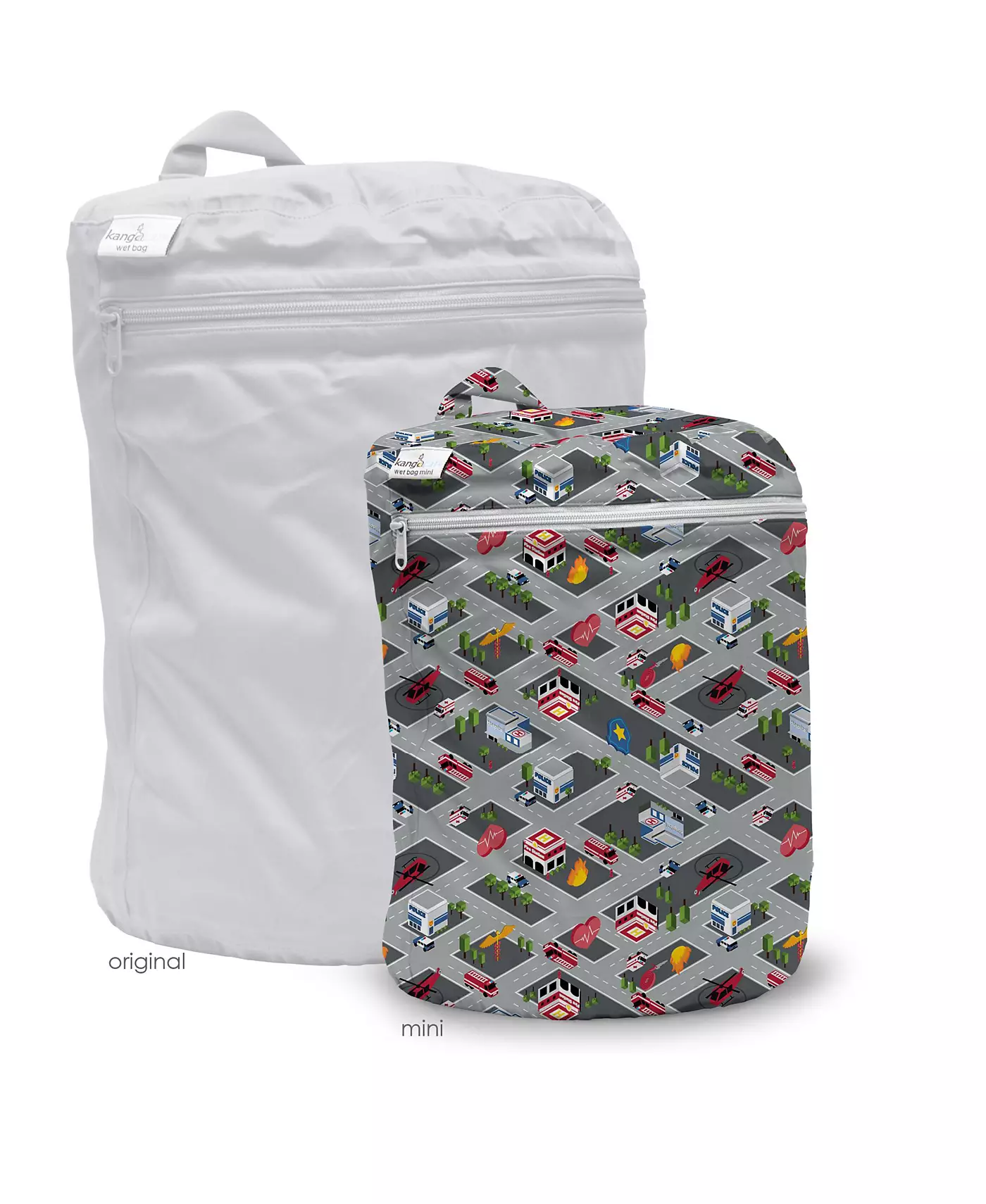 Kanga Care Boys 3D объемный герметичный влажный мешок Mini