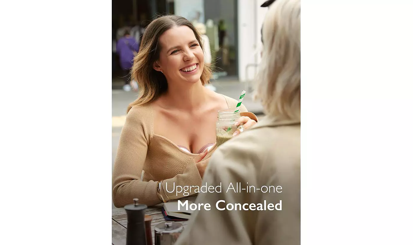 Электрический молокоотсос Momcozy Mobile style двойной