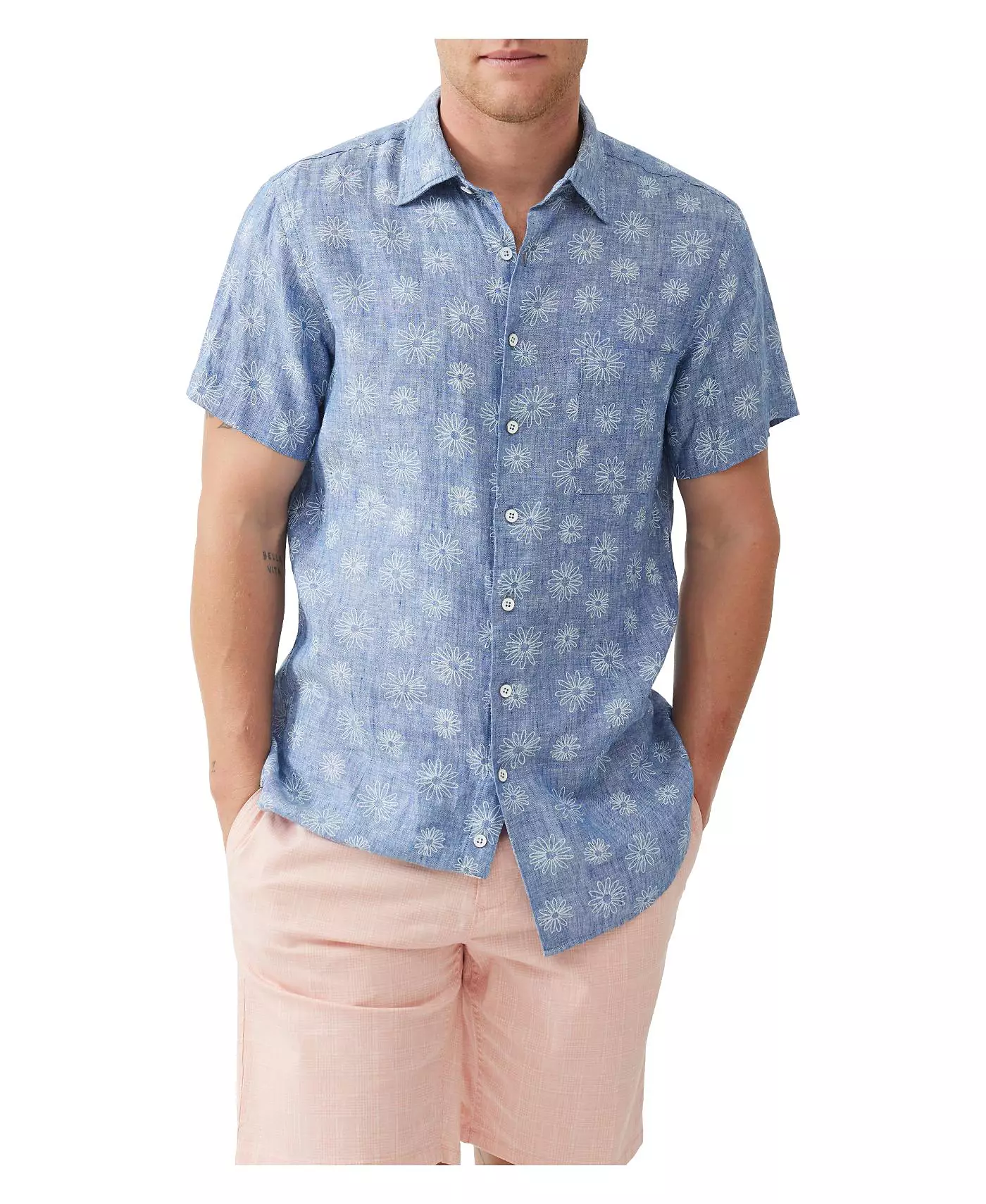 Мужская спортивная рубашка Rodd & Gunn Carleton