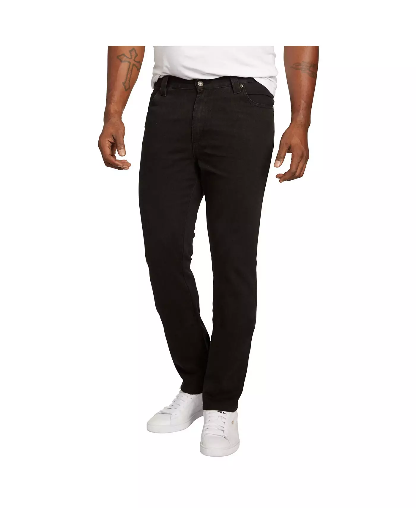 Джинсы Liberty Blues Big & Tall от KingSize Athletic Fit с эластичными вставками по бокам и пятью карманами