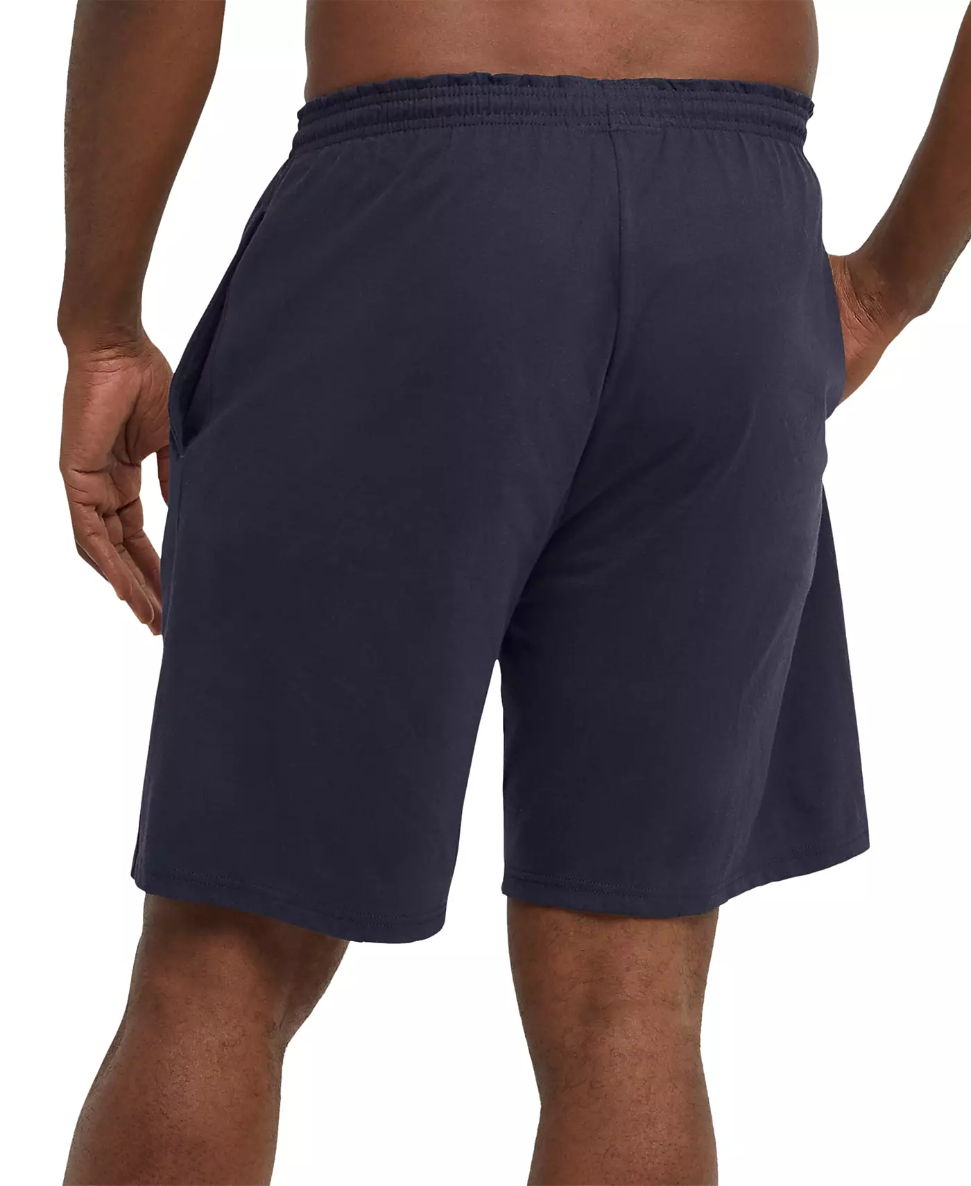 Мужские шорты Champion для больших и высоких, стандартного кроя, трикотажные, 9 дюймов