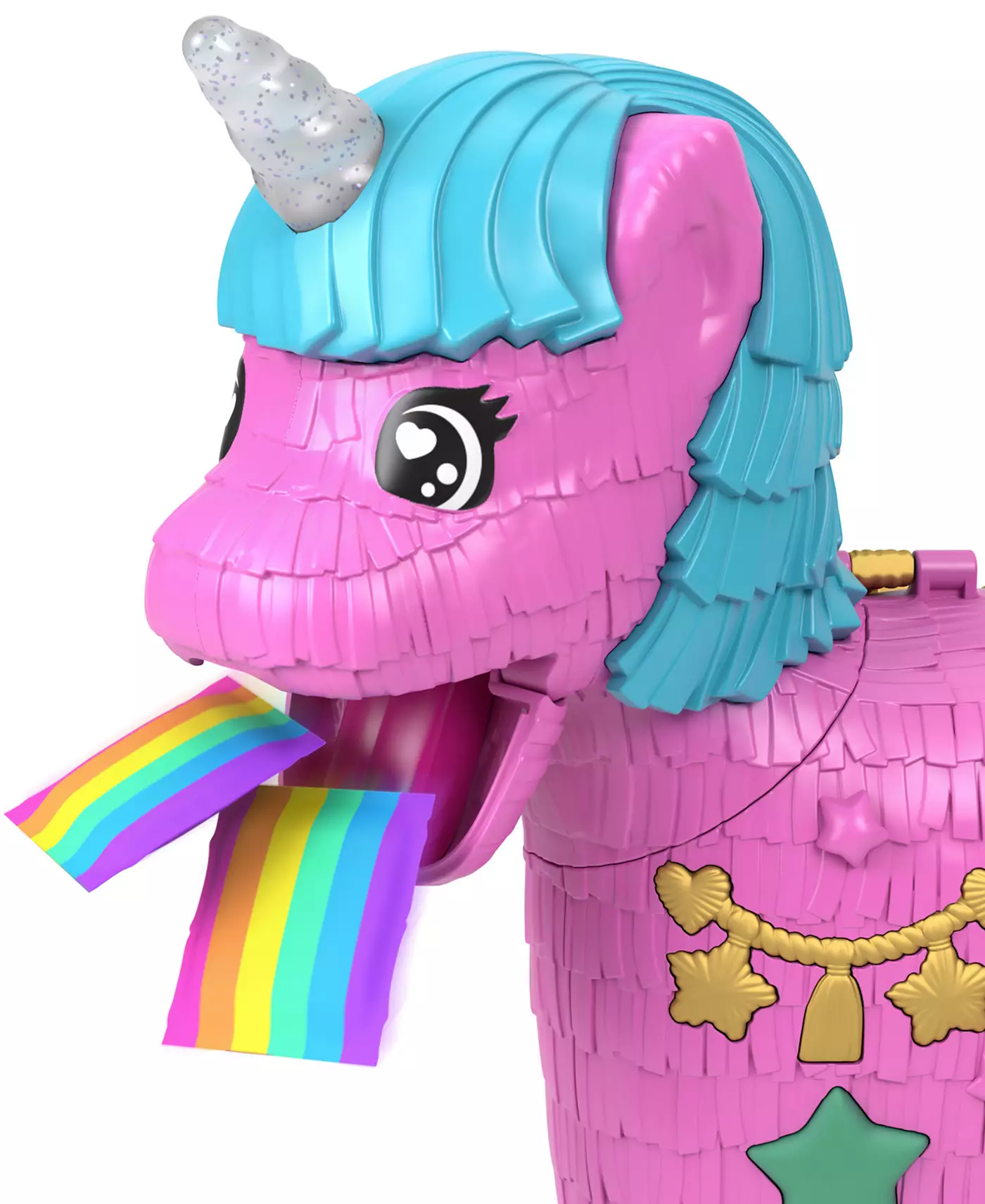 Игровой набор Polly Pocket Unicorn Partyland с 2 микрокуклами