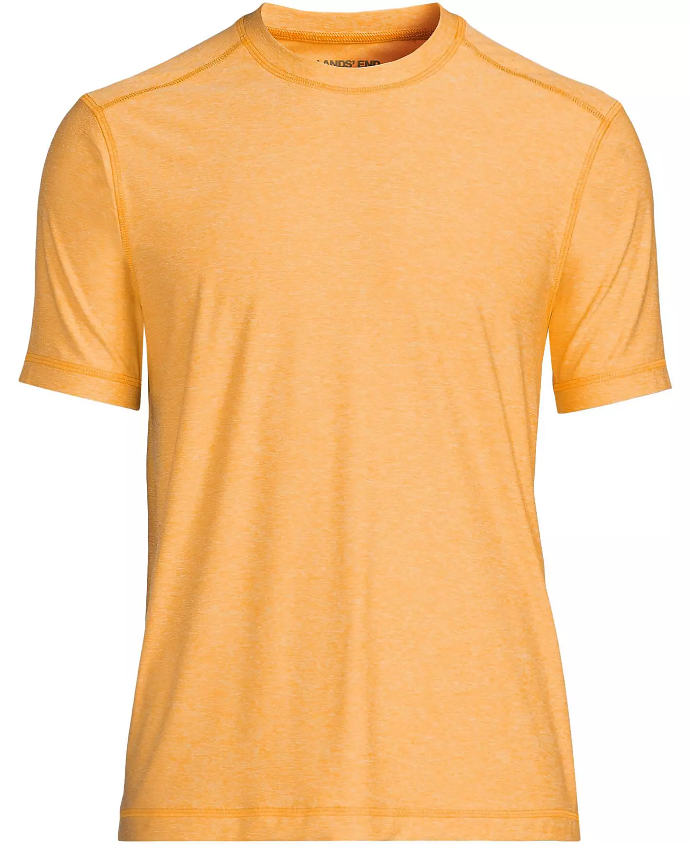 Мужская футболка Lands' End с коротким рукавом UPF 50 для плавания Rash Guard