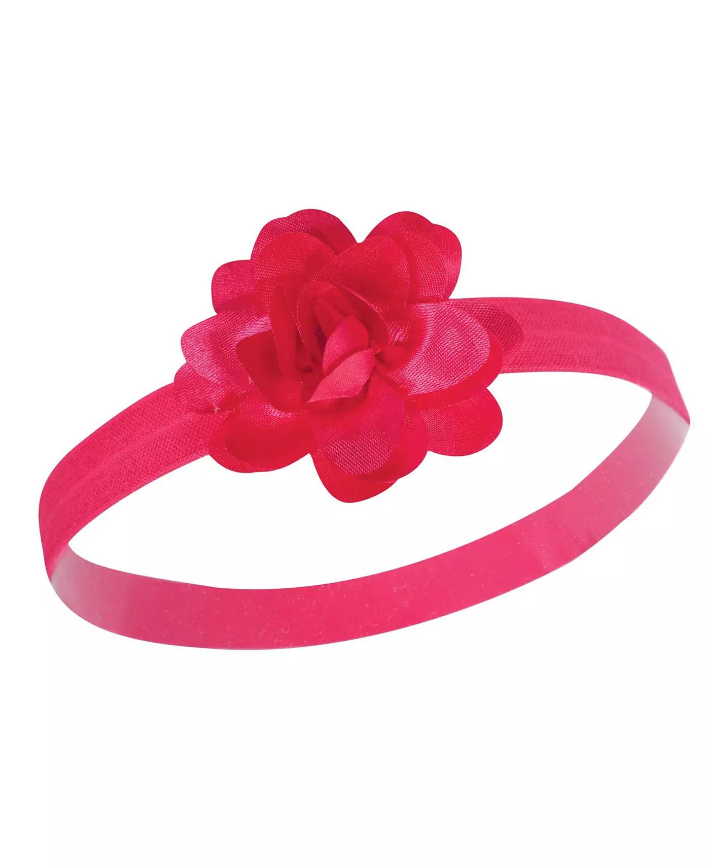 Повязки на голову Hudson Baby для девочек Hudson, 10 шт., атласные, розовые, черные, 0-24 месяца