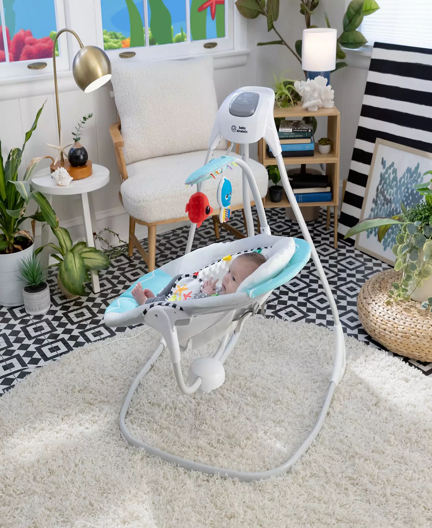 Детские качели Baby Einstein Baby Curious Comfort Compact