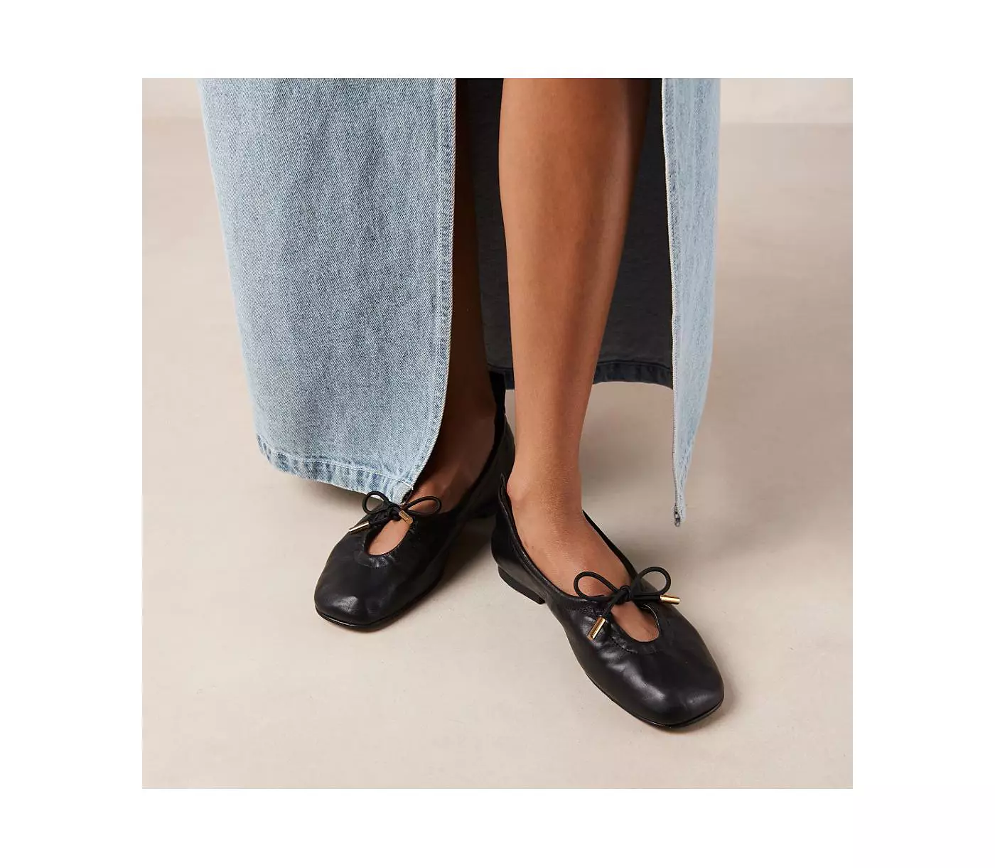 Женские кожаные балетки ALOHAS Rosalind