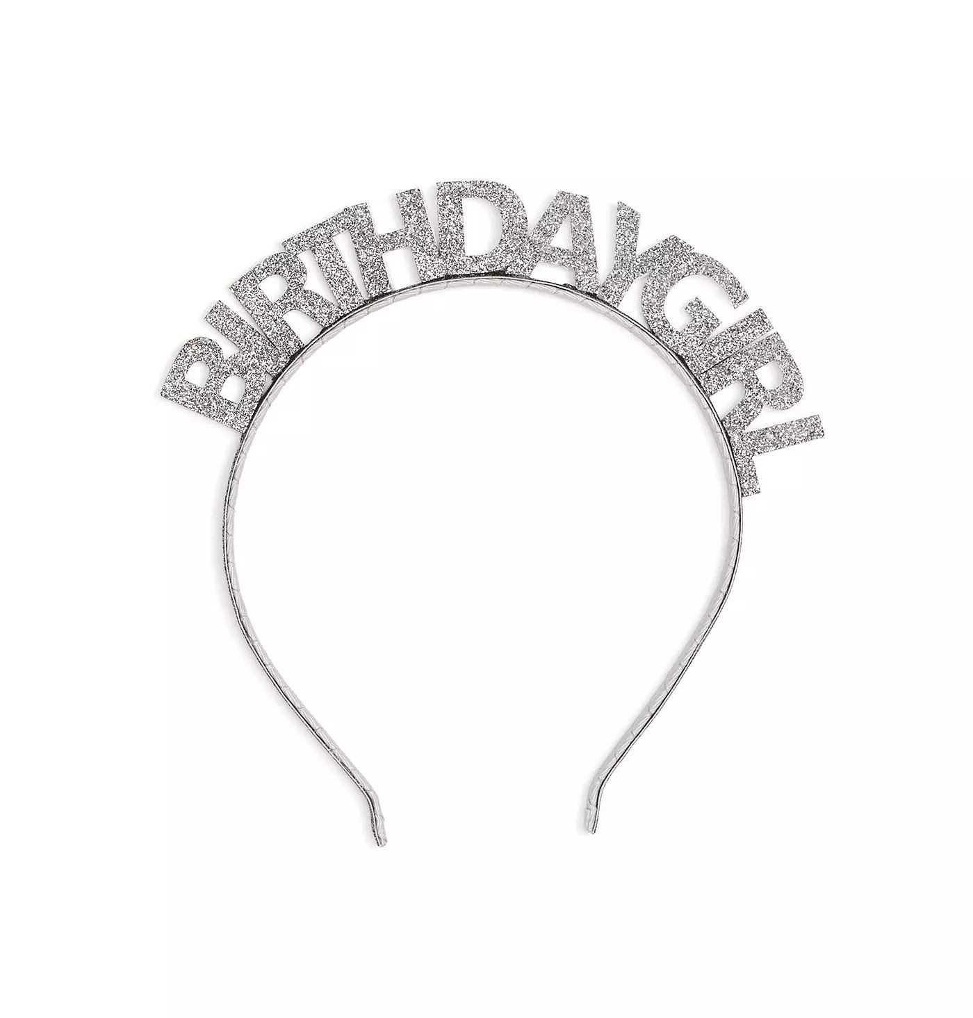 Серебряная повязка на голову для девочки Sweet Wink Child на день рождения