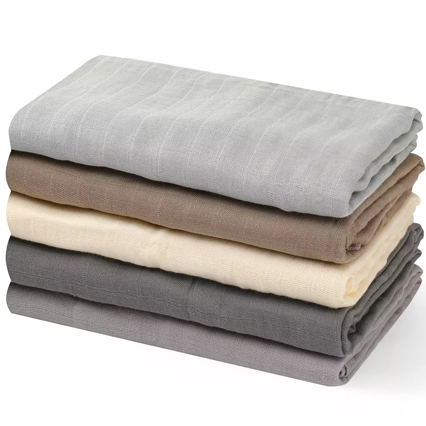 Bublo Baby Муслин Хлопковые Пеленки Одеяло 5 Упаковок