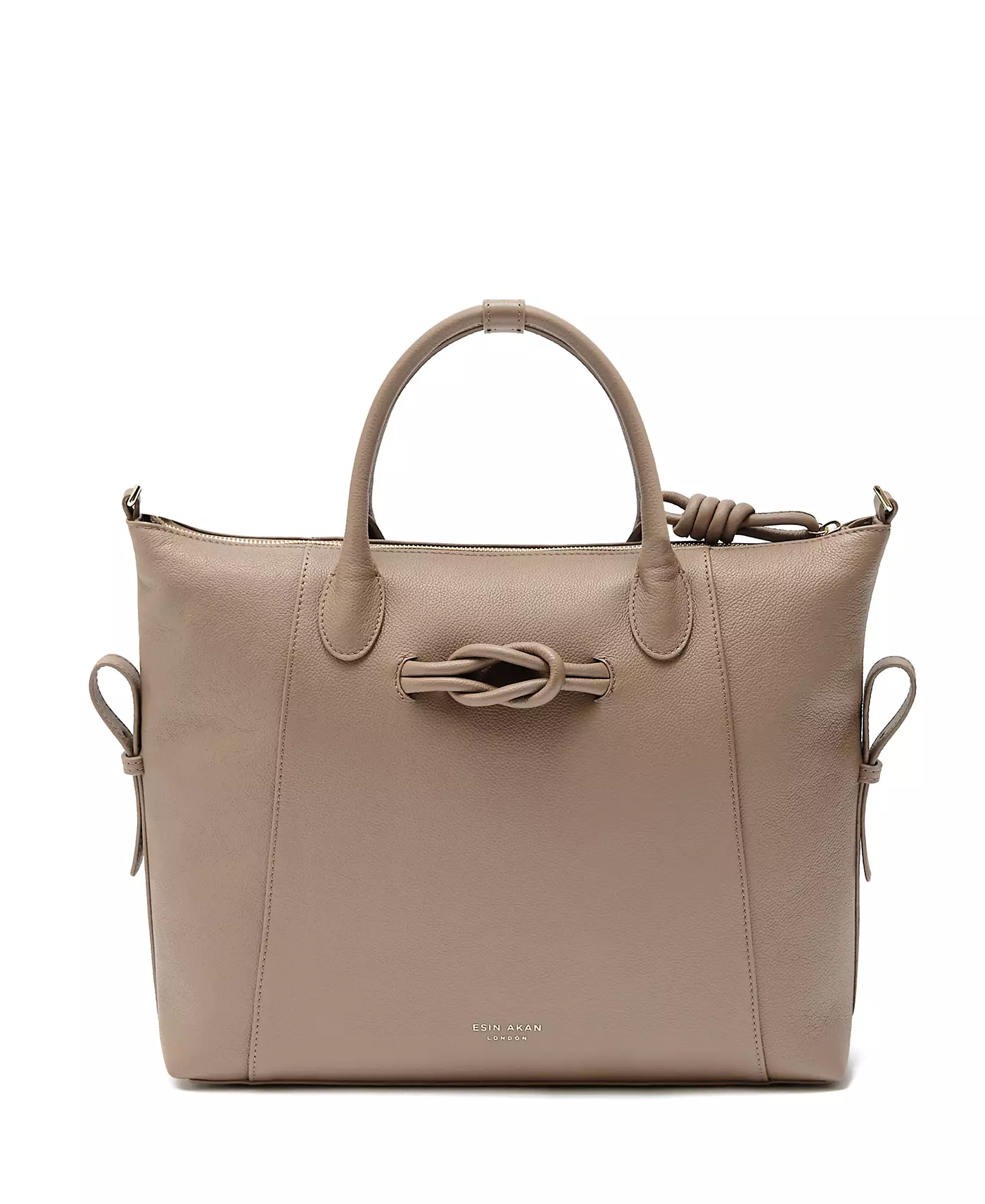 Большой кожаный рюкзак-тоут Esin Akan Wimbledon